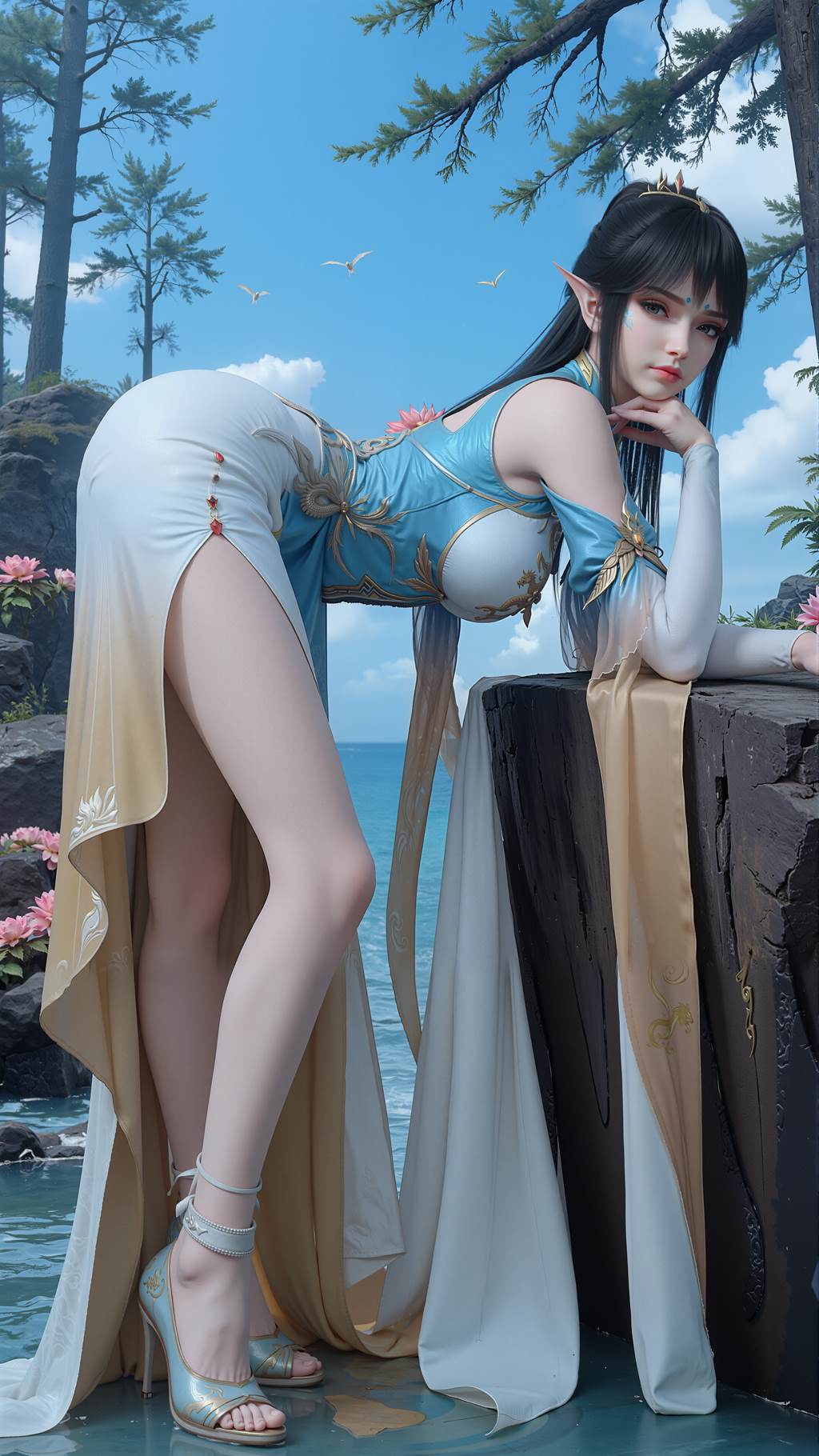 图片[10]-AI绘画 762 斗破苍穹-凤清儿[14P] – 速更版-美库