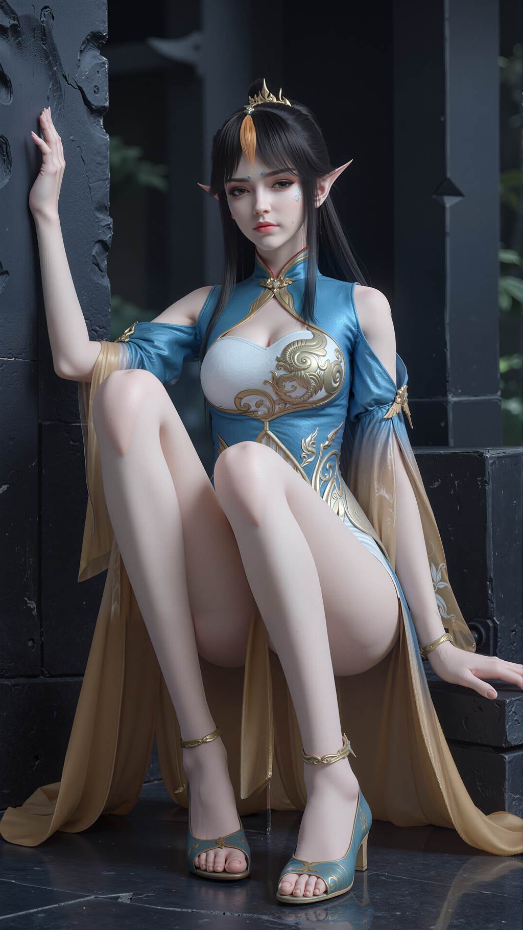 图片[15]-AI绘画 762 斗破苍穹-凤清儿[14P] – 速更版-美库