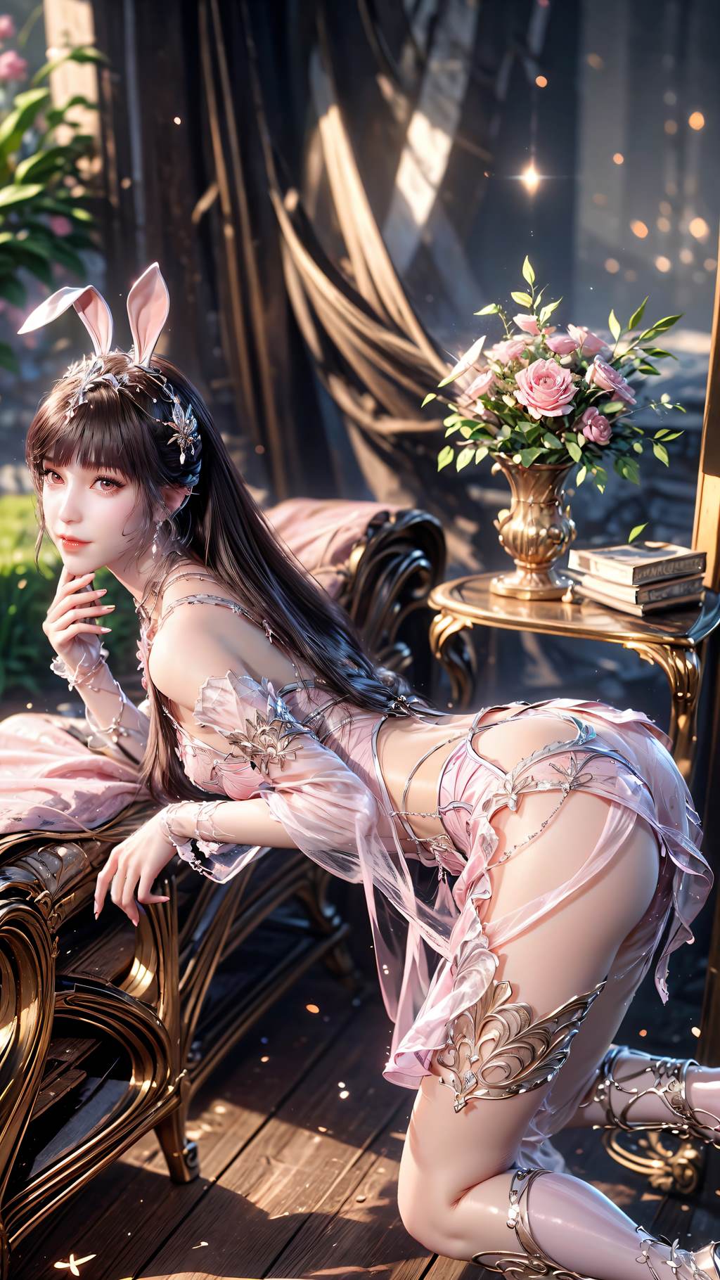 图片[49]-AI绘画 760 小舞-九天之月[49P] – 速更版-美库