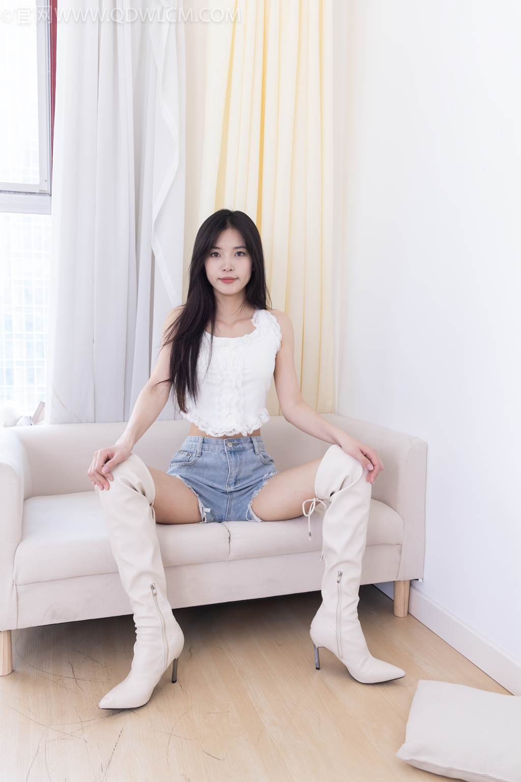 图片[11]-物恋传媒 NO.2447 茯苓-高跟长靴、白棉袜、裸足[141P] – 速更版-美库