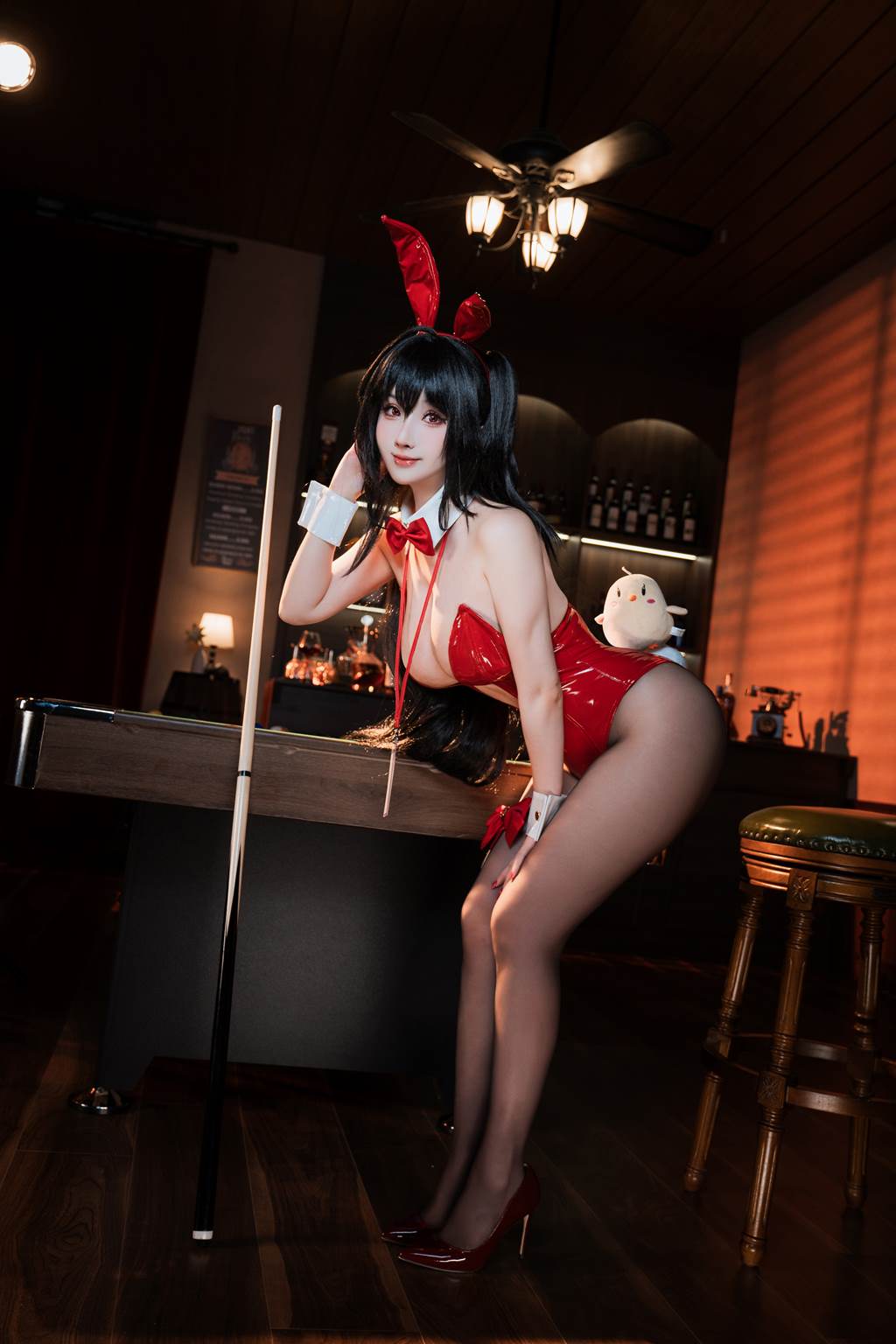 图片[24]-rioko凉凉子(肉扣热热子) NO.125 – 碧蓝航线 大凤 桌球兔女郎[26P] – 速更版-美库