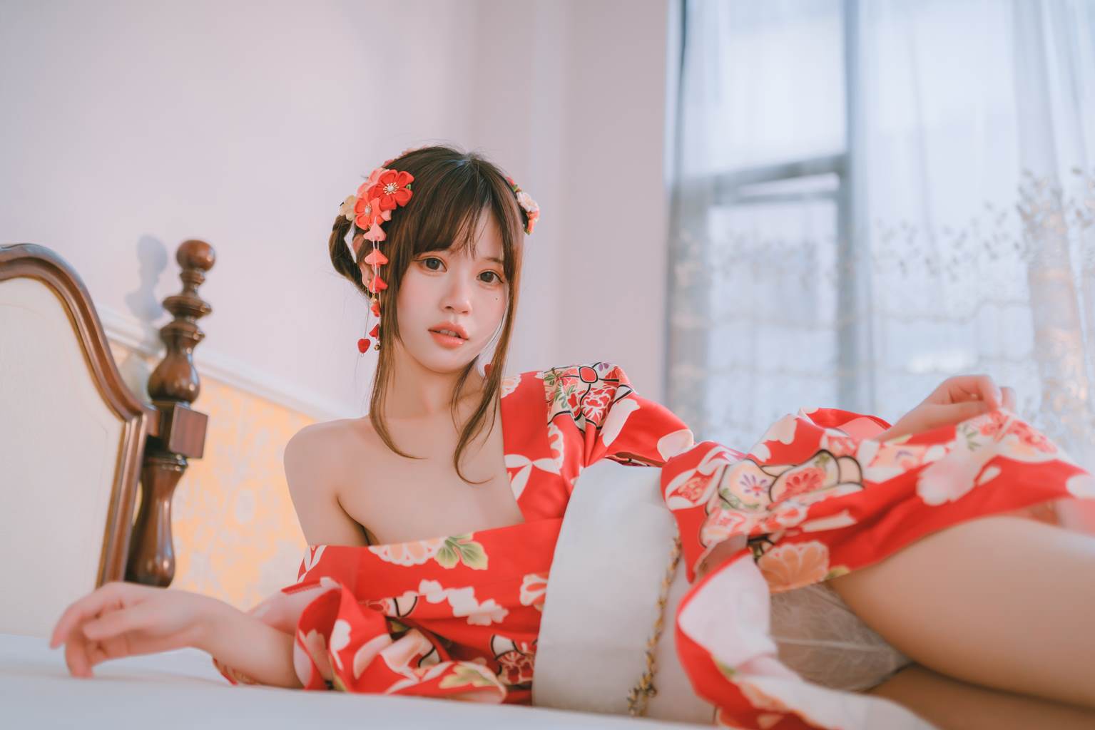 图片[10]-千反田鹿子 – 日常 浴衣室内[22P] – 速更版-美库