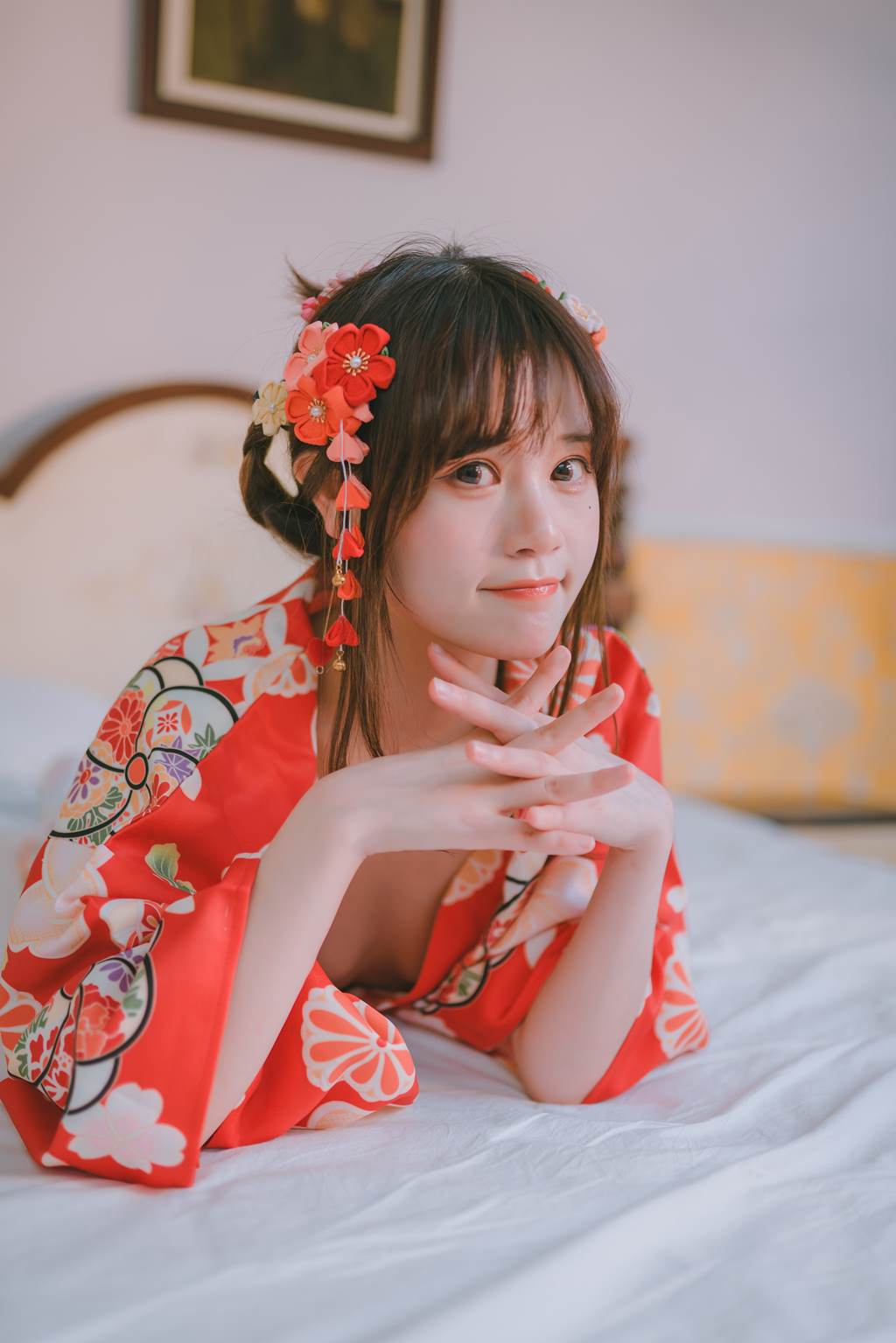 图片[14]-千反田鹿子 – 日常 浴衣室内[22P] – 速更版-美库