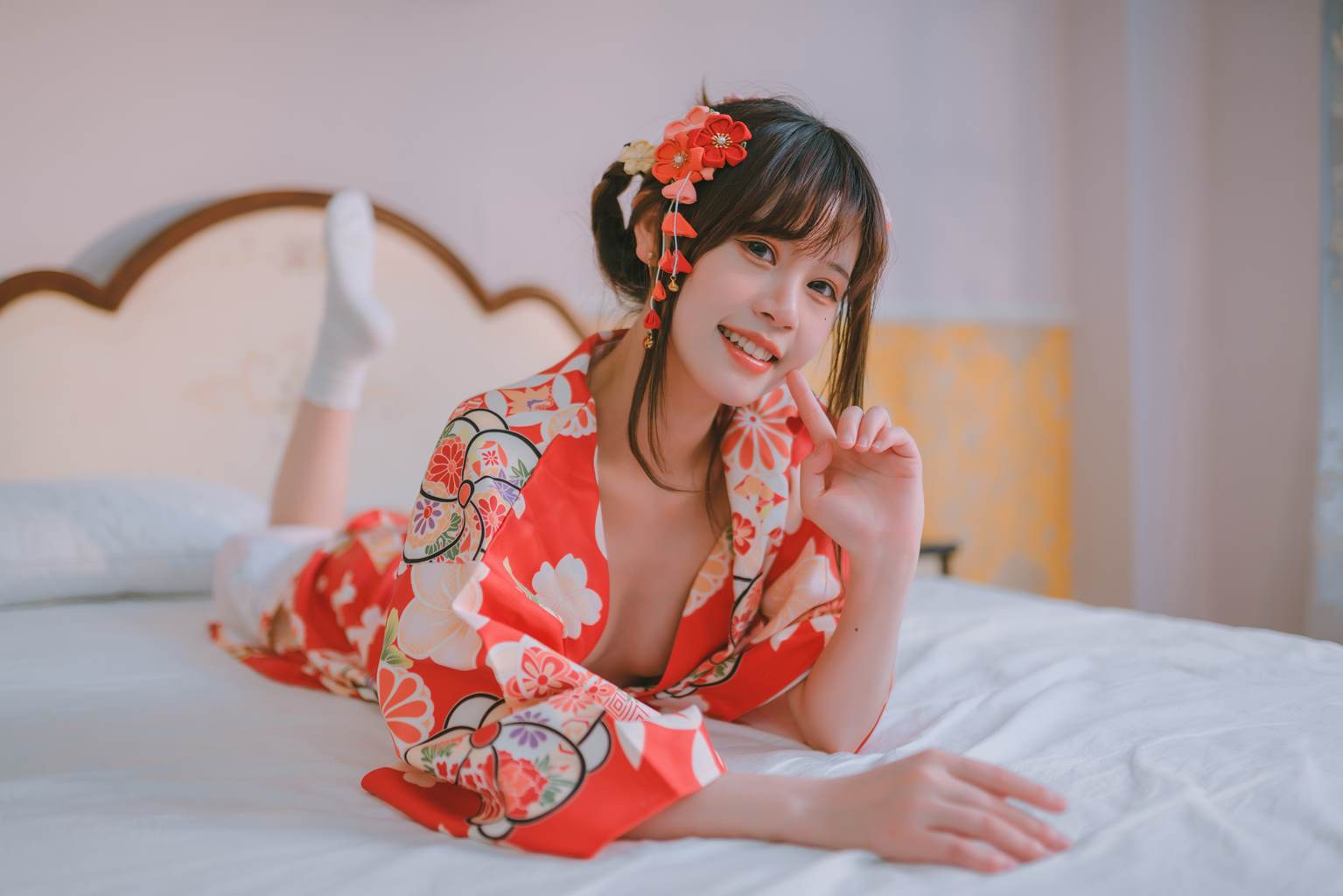 图片[15]-千反田鹿子 – 日常 浴衣室内[22P] – 速更版-美库