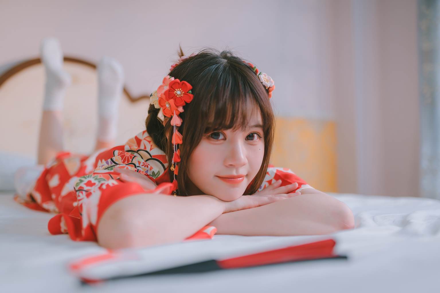 图片[17]-千反田鹿子 – 日常 浴衣室内[22P] – 速更版-美库