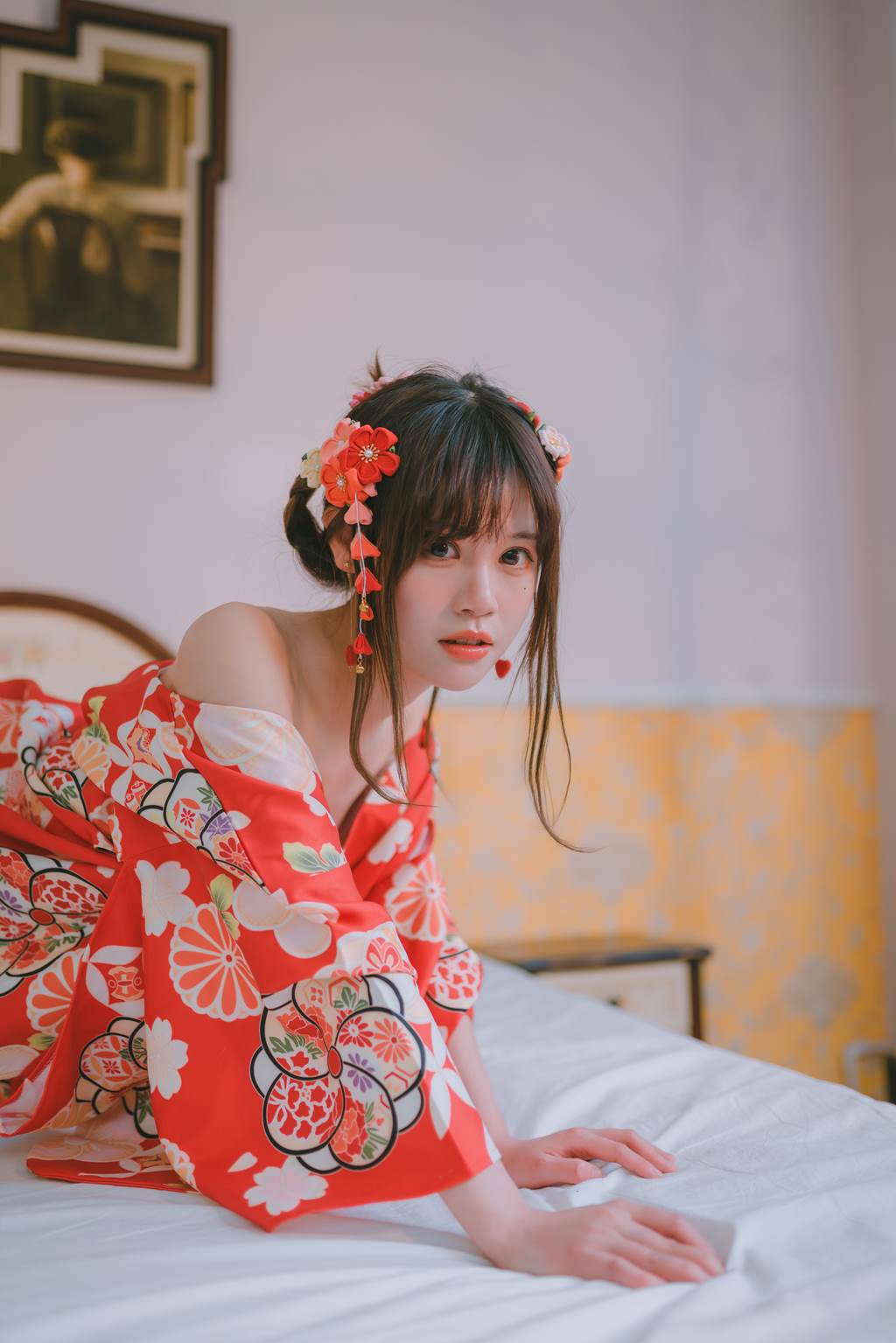 图片[18]-千反田鹿子 – 日常 浴衣室内[22P] – 速更版-美库