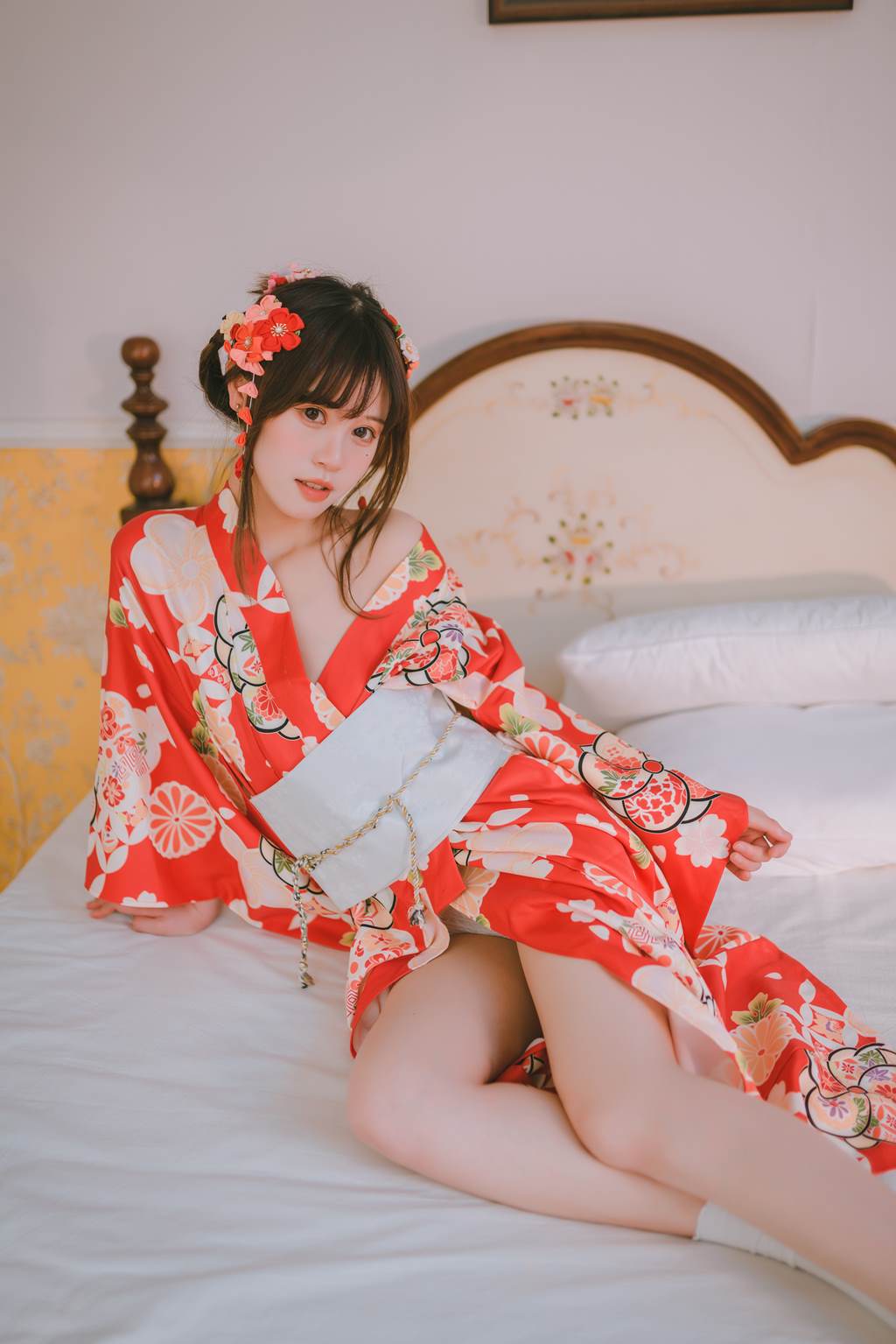 图片[20]-千反田鹿子 – 日常 浴衣室内[22P] – 速更版-美库