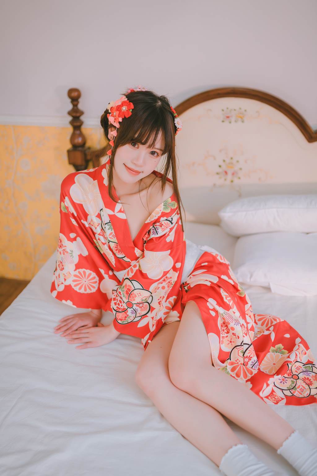 图片[21]-千反田鹿子 – 日常 浴衣室内[22P] – 速更版-美库