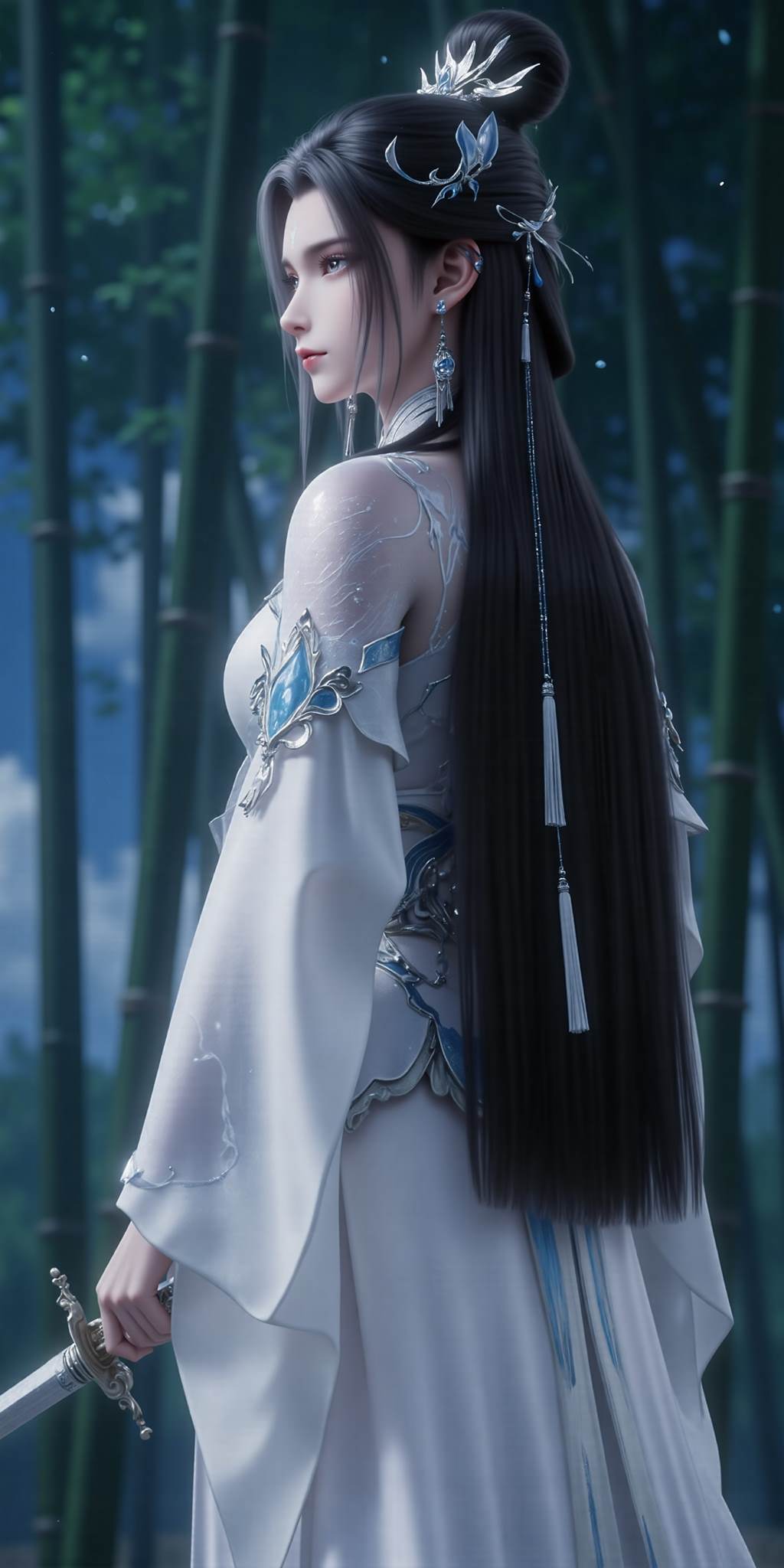 图片[10]-AI绘画 764 国漫女神[22P] – 速更版-美库