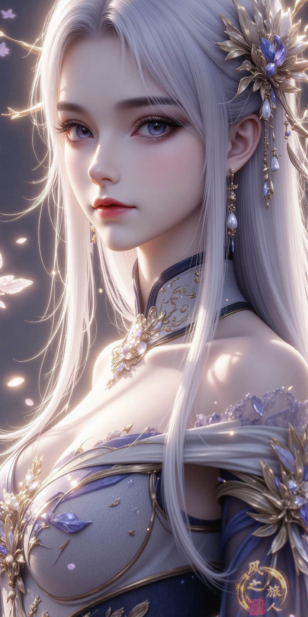 图片[16]-AI绘画 764 国漫女神[22P] – 速更版-美库