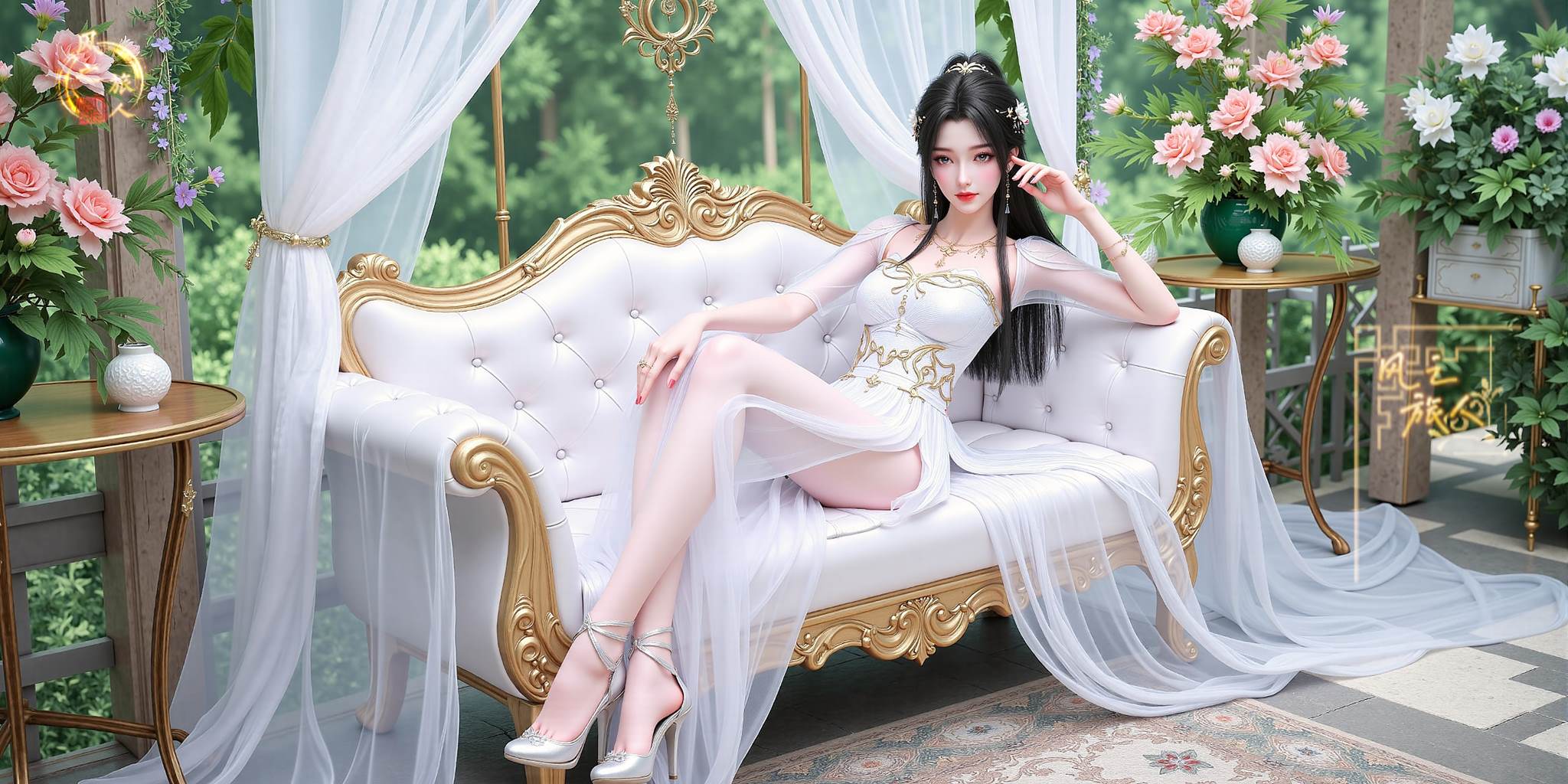 图片[10]-AI绘画 765 国漫女神[36P] – 速更版-美库