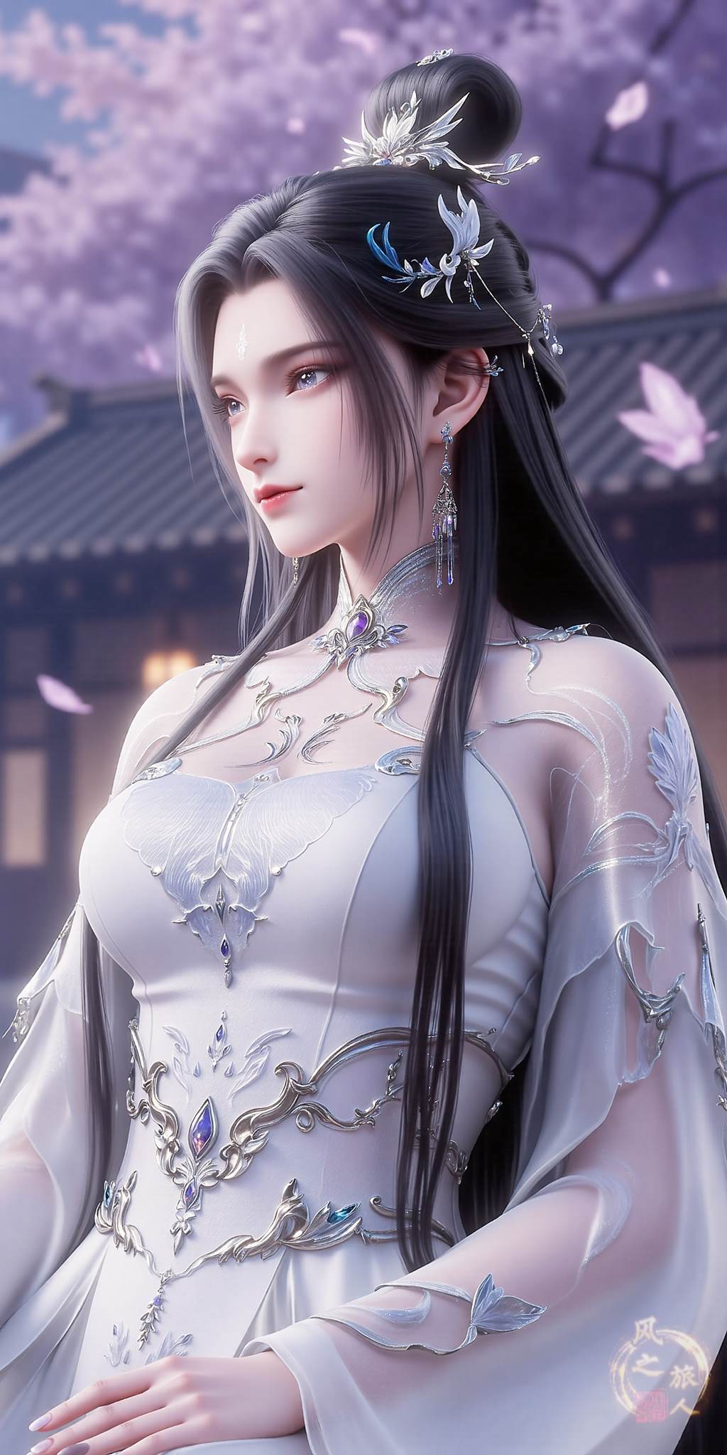 图片[17]-AI绘画 764 国漫女神[22P] – 速更版-美库