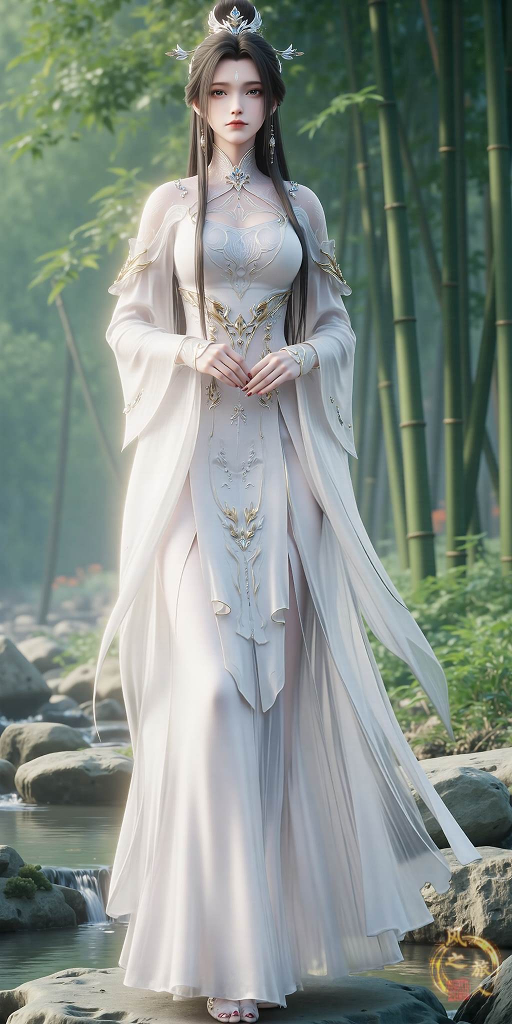 图片[18]-AI绘画 764 国漫女神[22P] – 速更版-美库