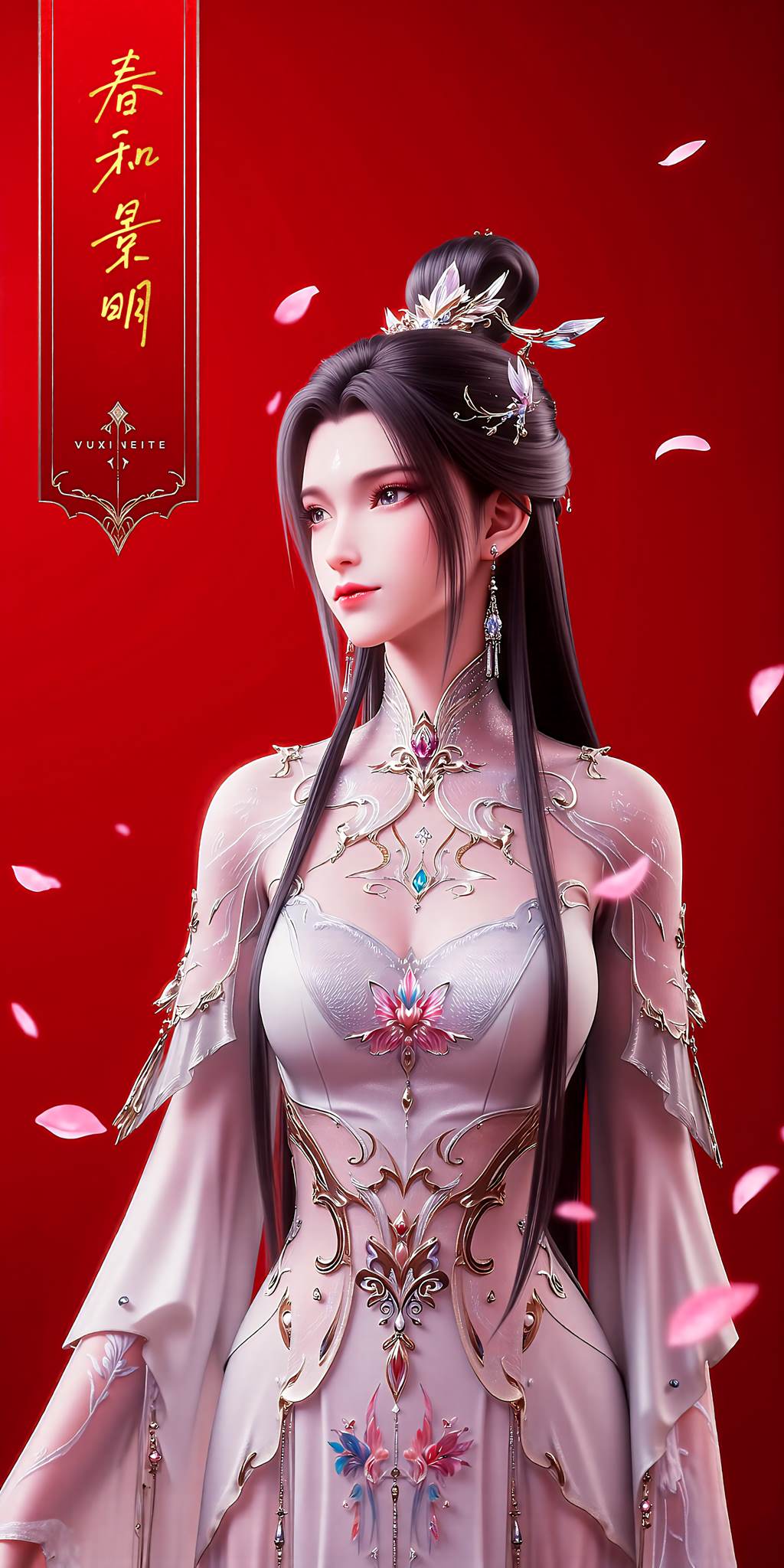 图片[14]-AI绘画 765 国漫女神[36P] – 速更版-美库