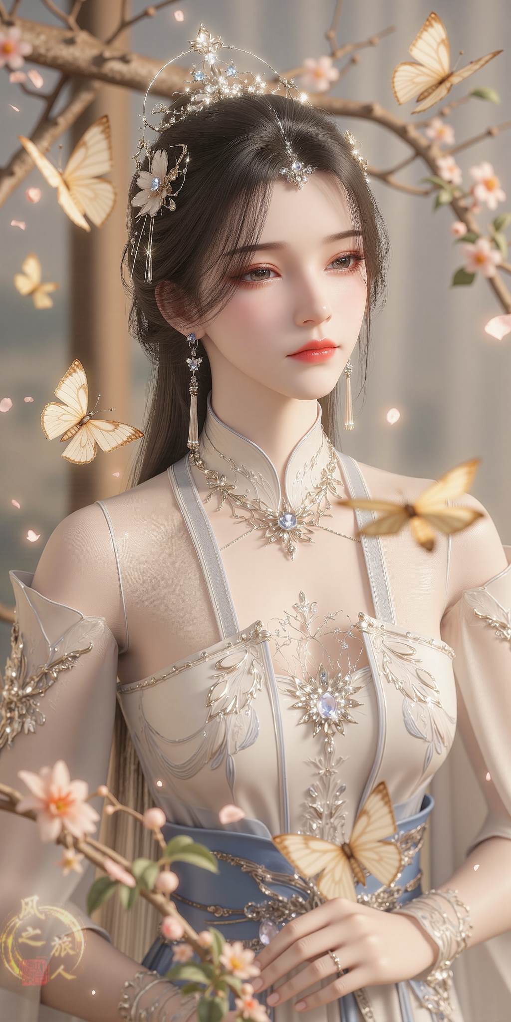 图片[20]-AI绘画 764 国漫女神[22P] – 速更版-美库