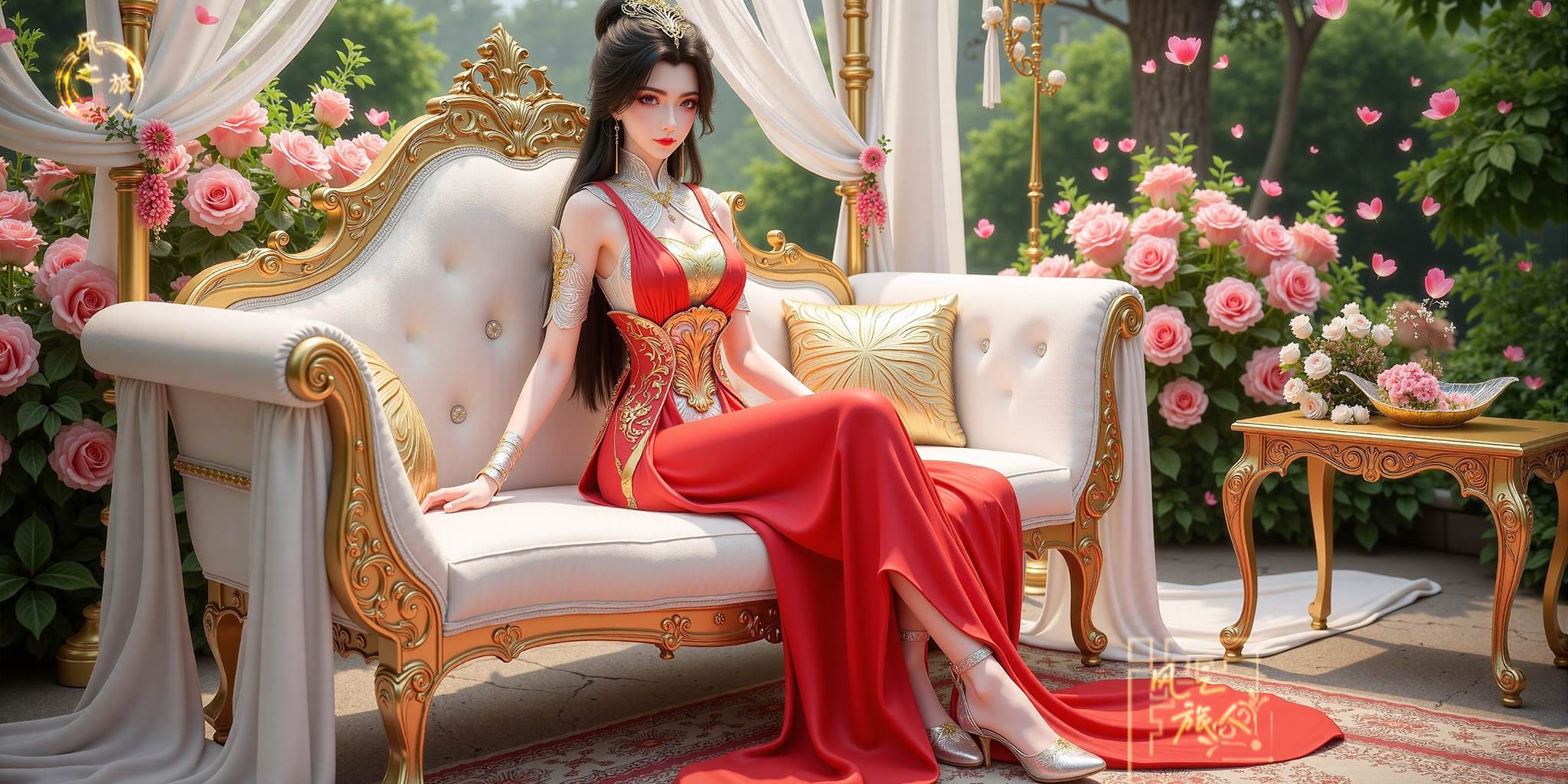 图片[17]-AI绘画 765 国漫女神[36P] – 速更版-美库