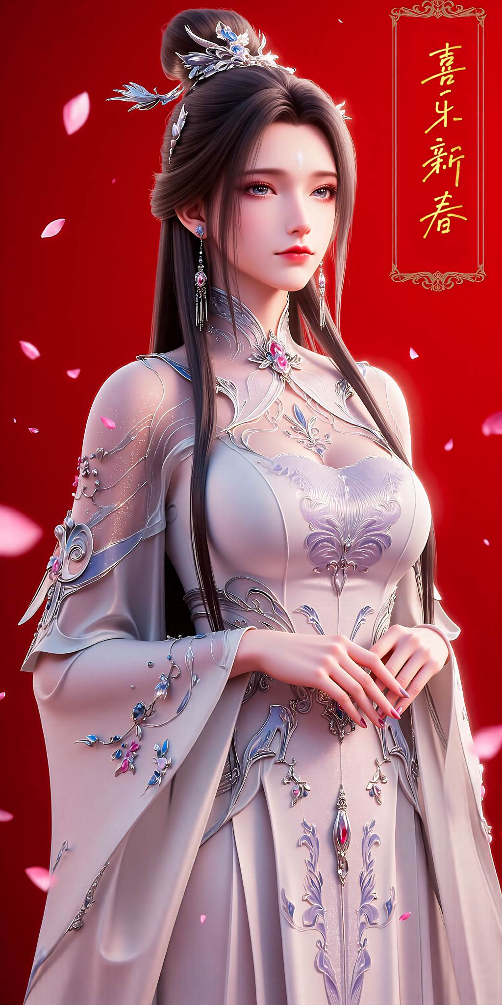 图片[22]-AI绘画 765 国漫女神[36P] – 速更版-美库