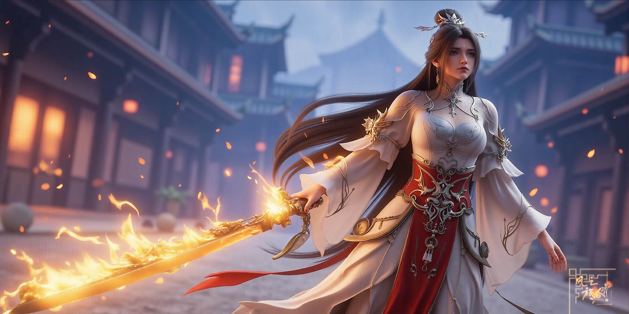 图片[23]-AI绘画 765 国漫女神[36P] – 速更版-美库