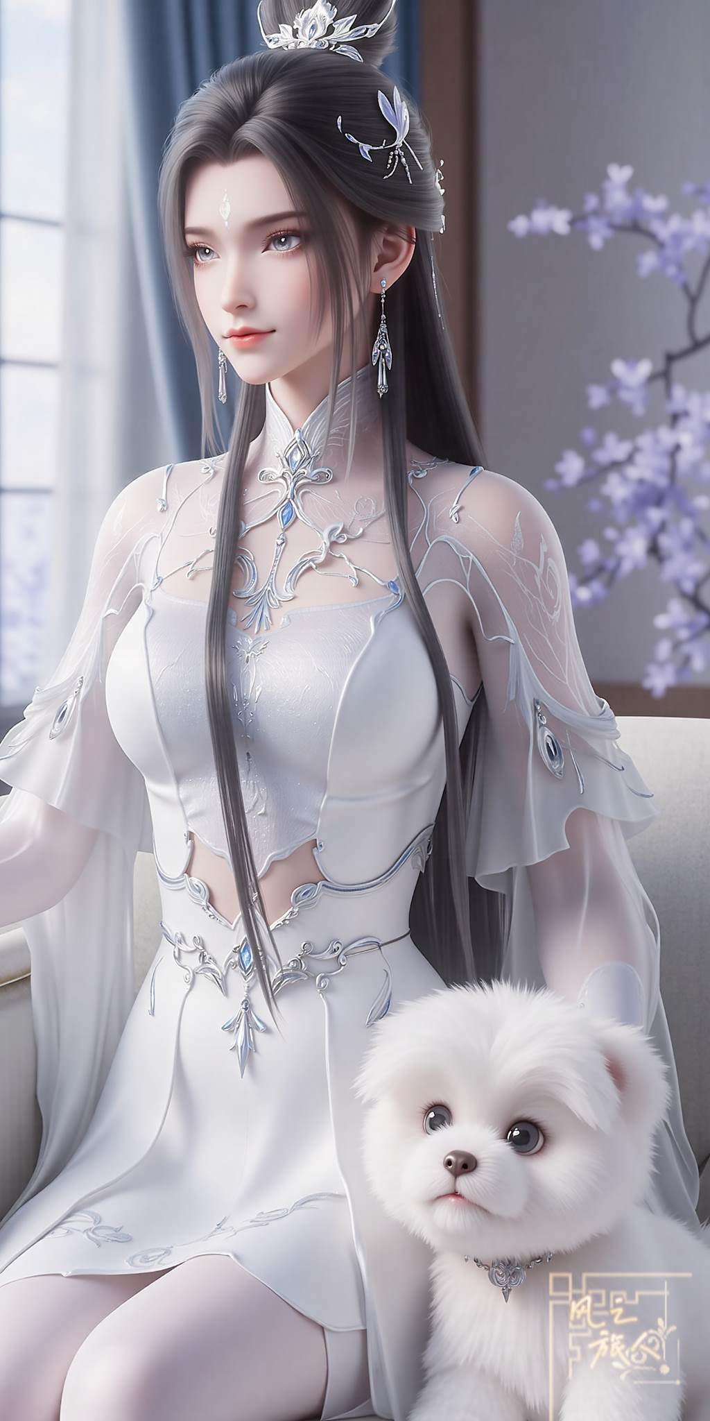 图片[25]-AI绘画 765 国漫女神[36P] – 速更版-美库