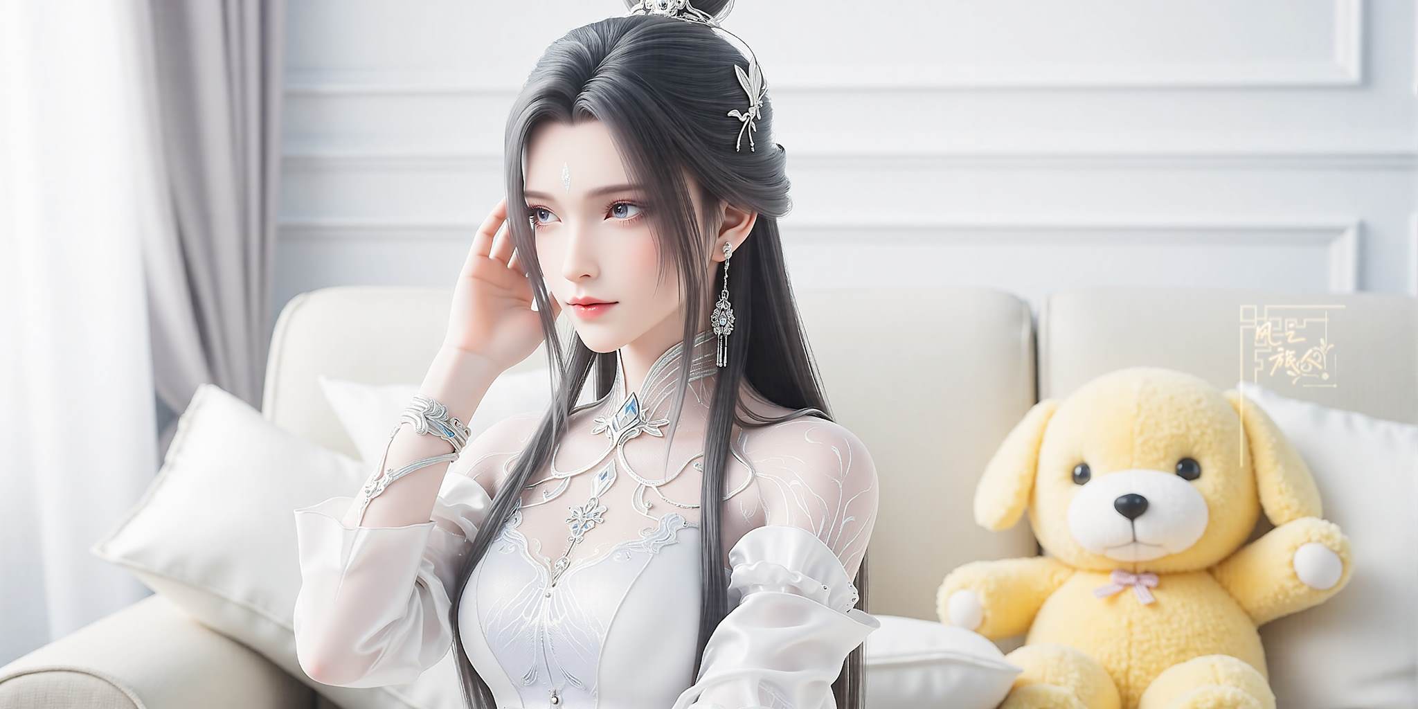 图片[26]-AI绘画 765 国漫女神[36P] – 速更版-美库