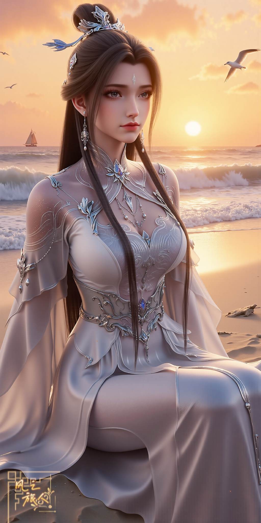 图片[29]-AI绘画 765 国漫女神[36P] – 速更版-美库