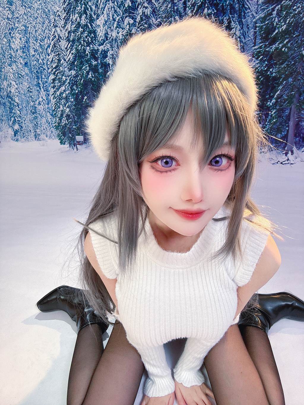 图片[10]-Shika小鹿鹿 – 麻衣学姐[25P] – 速更版-美库