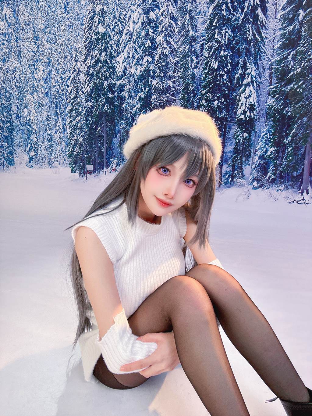 图片[11]-Shika小鹿鹿 – 麻衣学姐[25P] – 速更版-美库