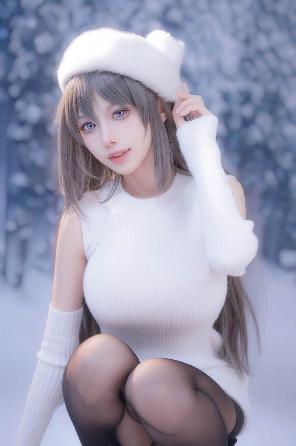 图片[23]-Shika小鹿鹿 – 麻衣学姐[25P] – 速更版-美库