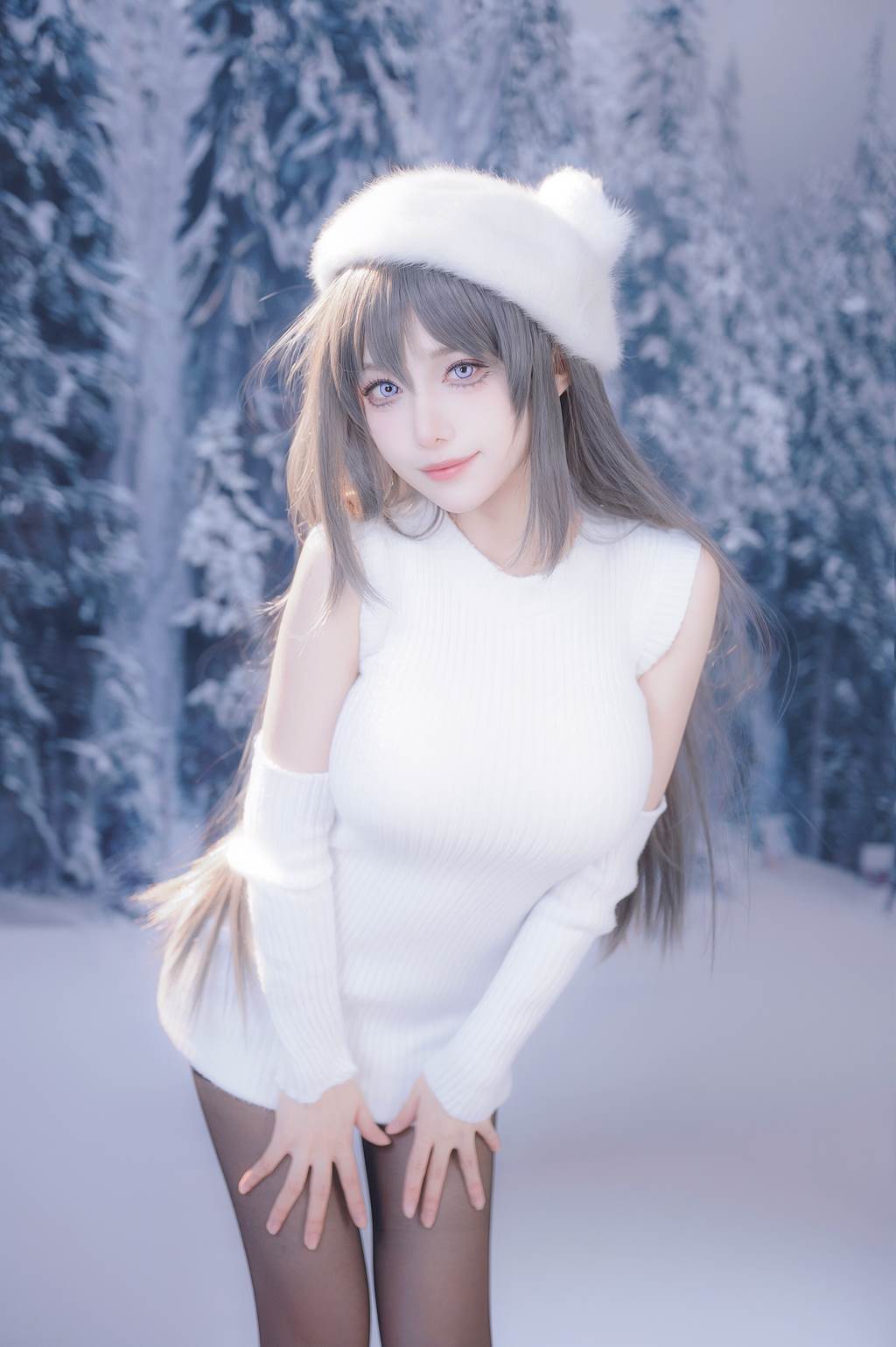 图片[26]-Shika小鹿鹿 – 麻衣学姐[25P] – 速更版-美库