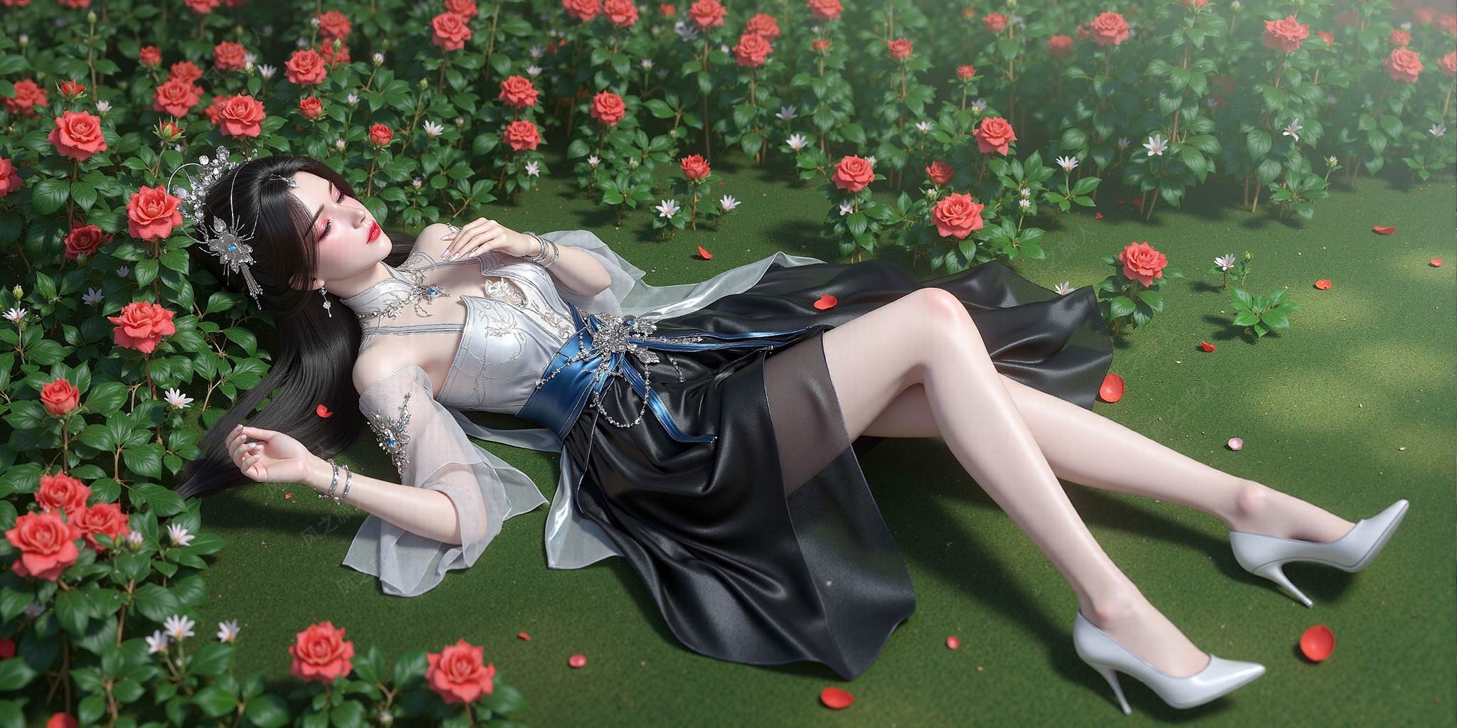 图片[10]-AI绘画 766 国漫女神[36P] – 速更版-美库