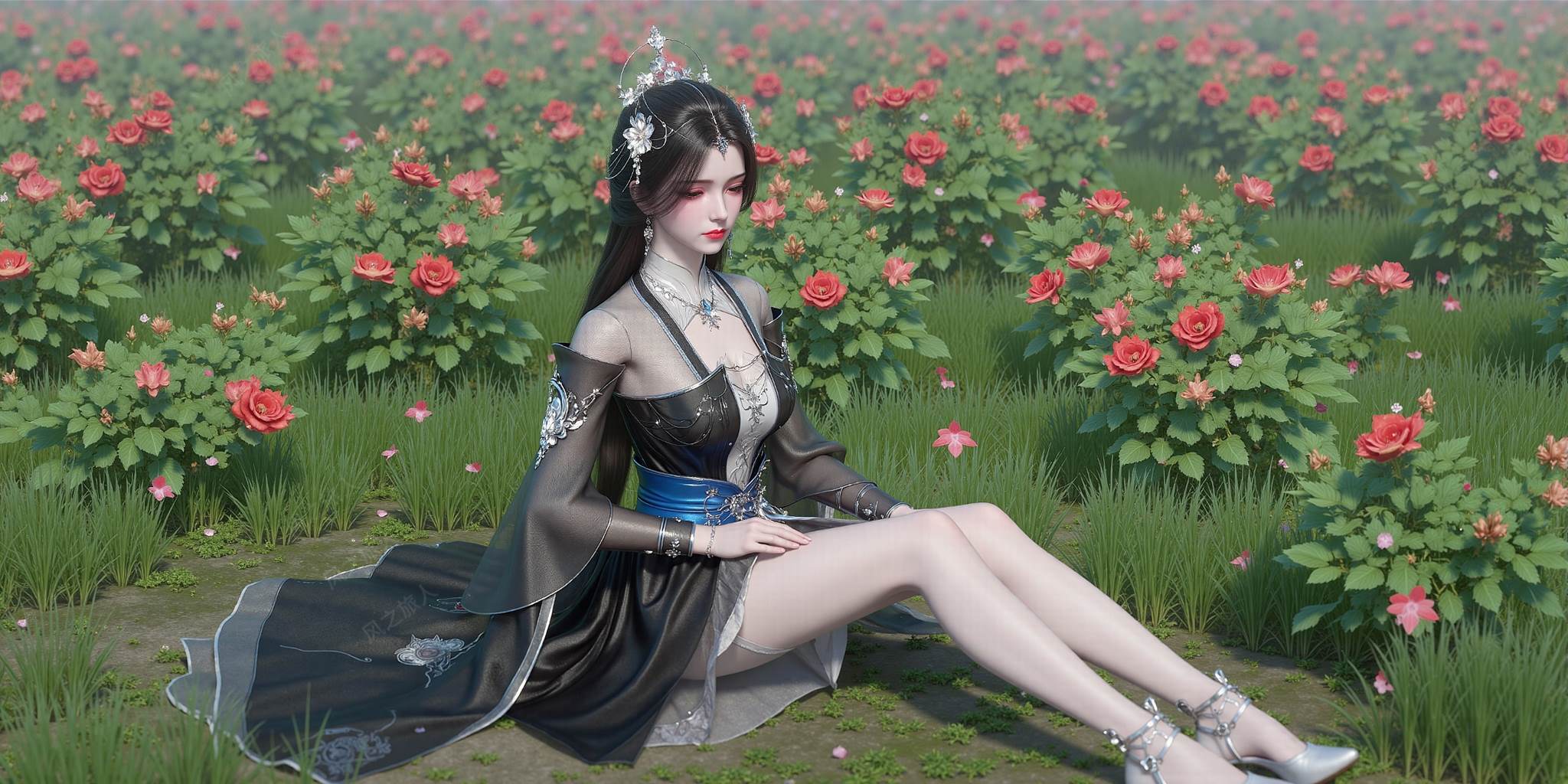 图片[11]-AI绘画 766 国漫女神[36P] – 速更版-美库