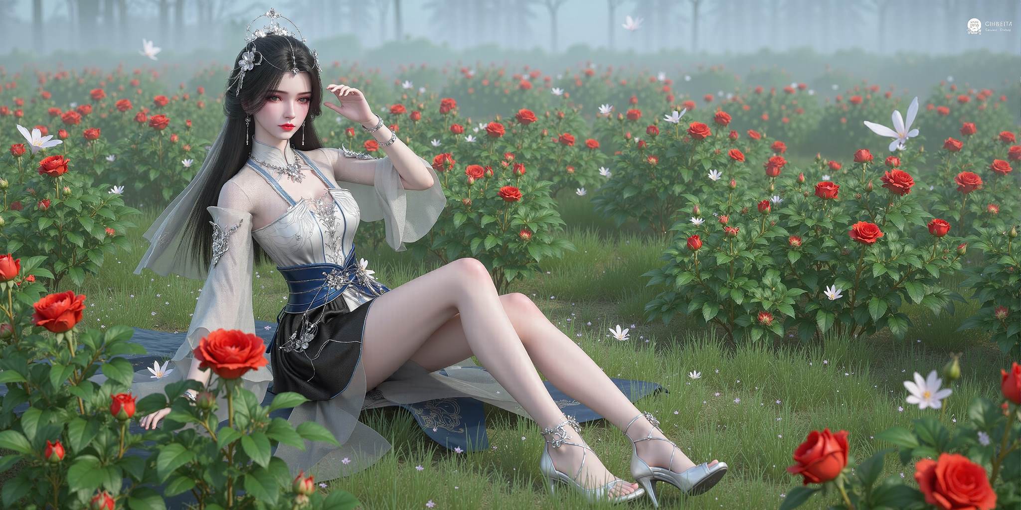 图片[13]-AI绘画 766 国漫女神[36P] – 速更版-美库