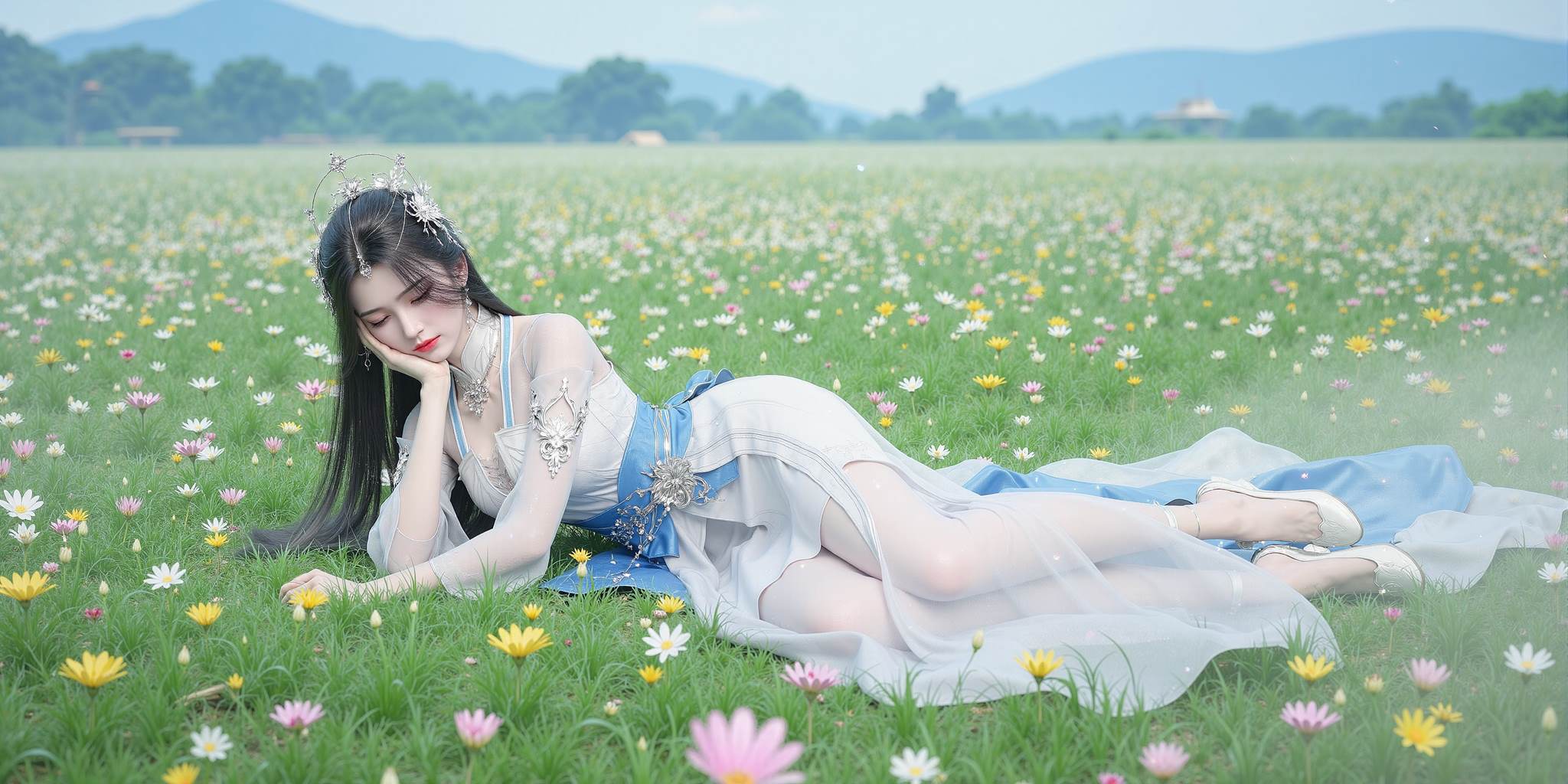 图片[14]-AI绘画 766 国漫女神[36P] – 速更版-美库