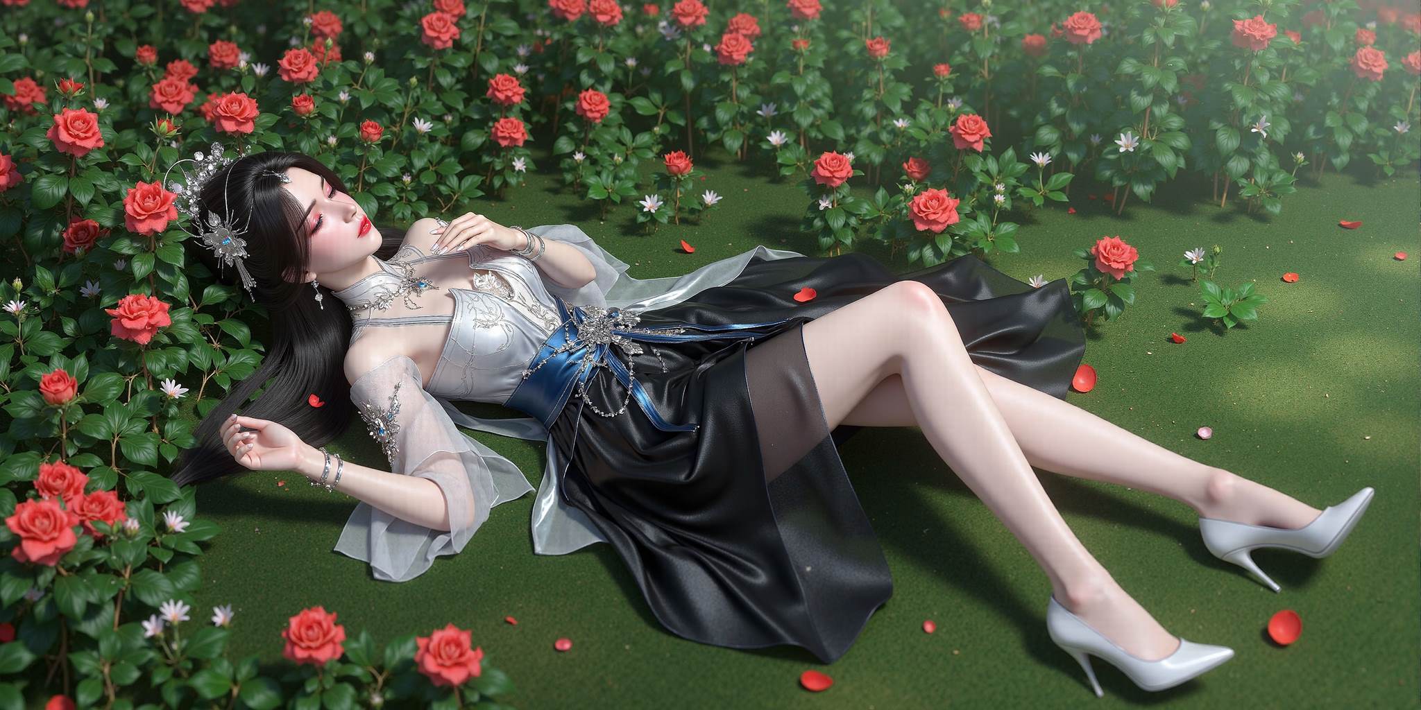 图片[15]-AI绘画 766 国漫女神[36P] – 速更版-美库