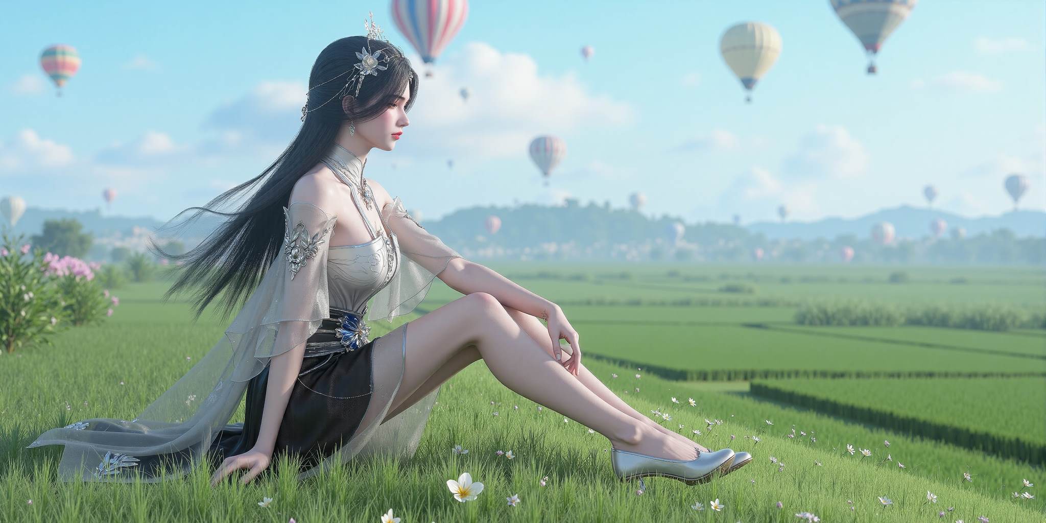 图片[16]-AI绘画 766 国漫女神[36P] – 速更版-美库