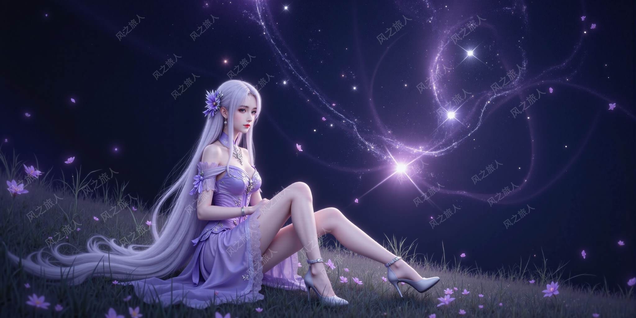 图片[18]-AI绘画 766 国漫女神[36P] – 速更版-美库