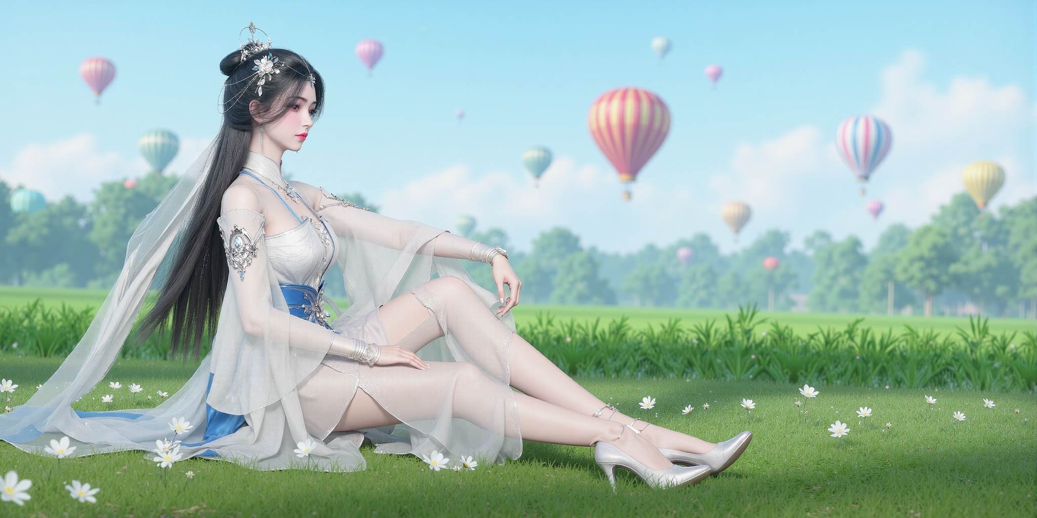 图片[20]-AI绘画 766 国漫女神[36P] – 速更版-美库