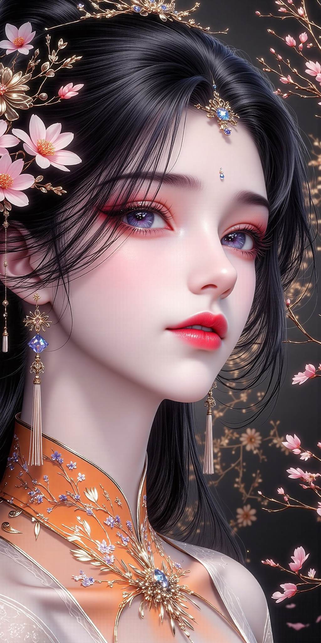 图片[15]-AI绘画 767 国漫女神[47P] – 速更版-美库