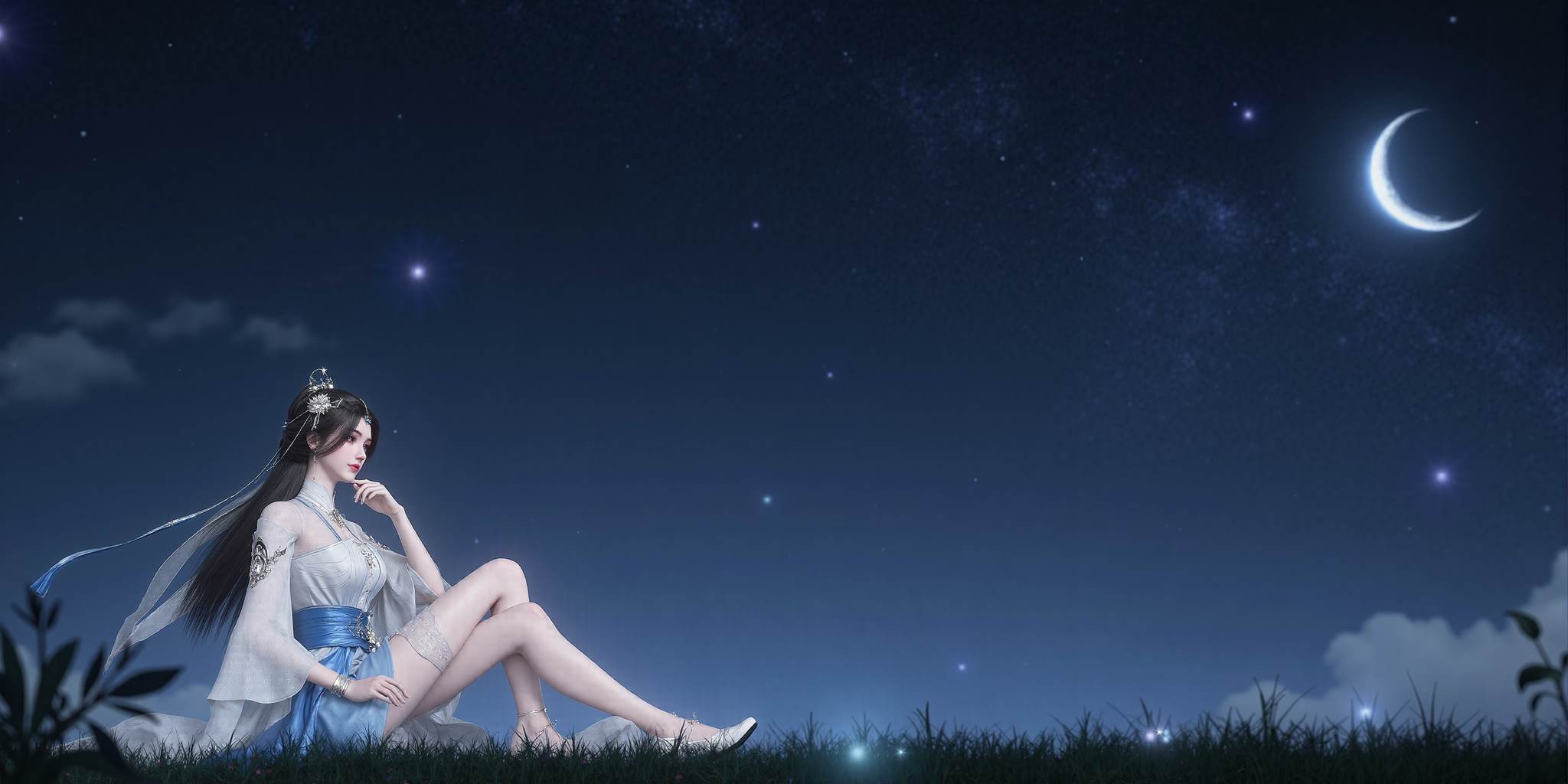 图片[22]-AI绘画 766 国漫女神[36P] – 速更版-美库