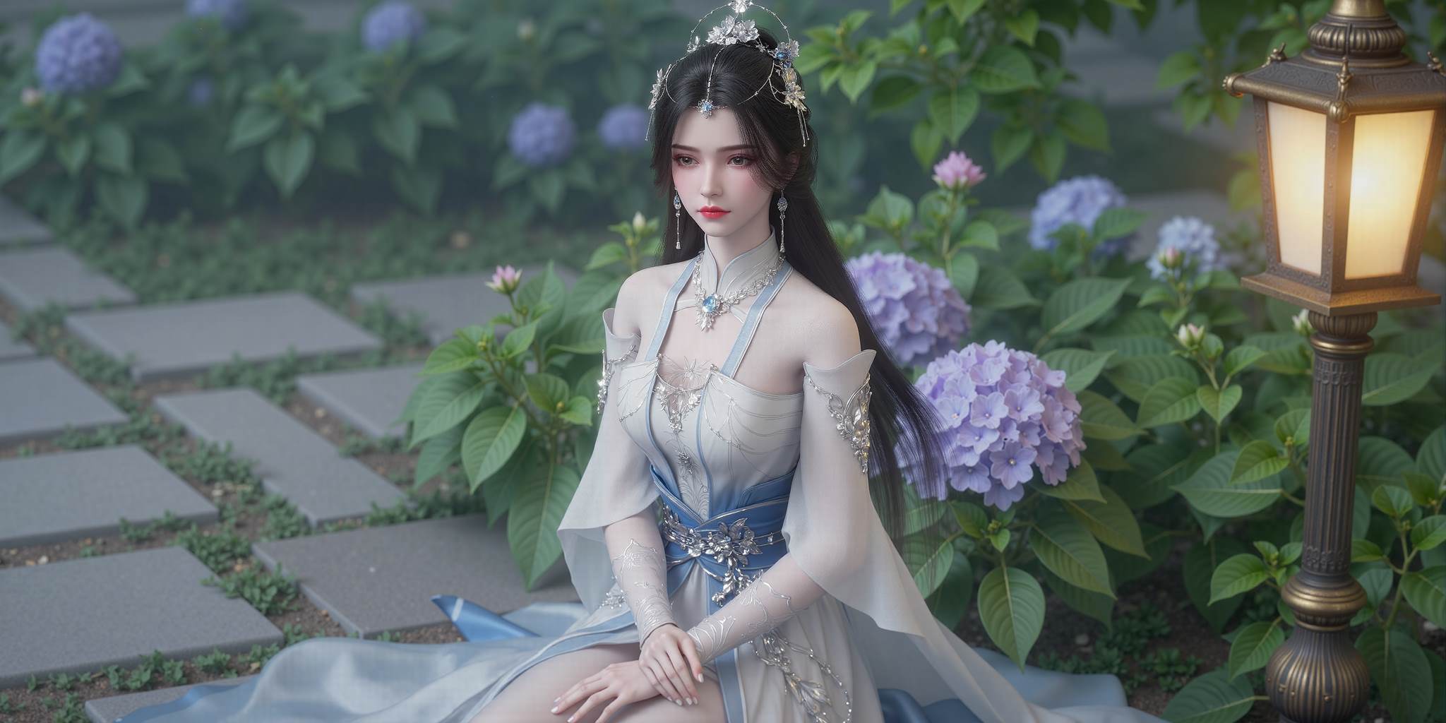 图片[24]-AI绘画 766 国漫女神[36P] – 速更版-美库