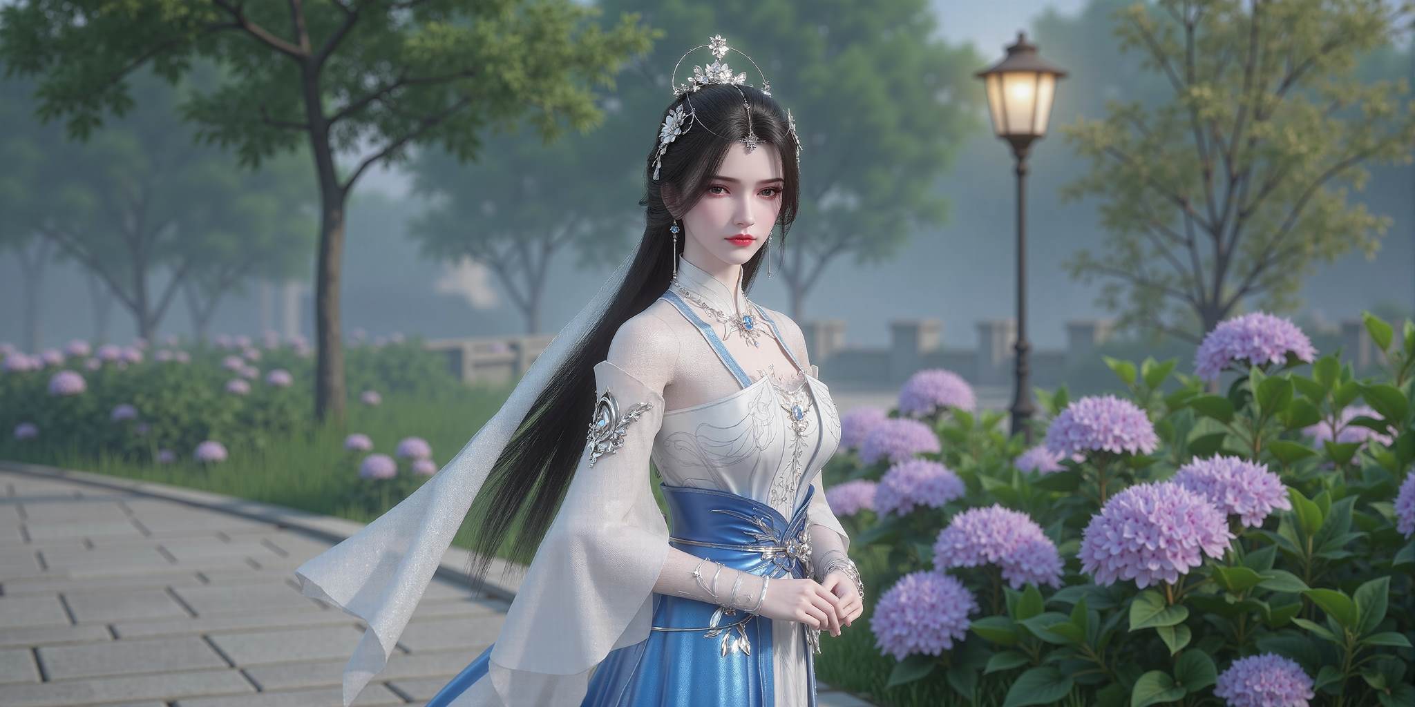 图片[25]-AI绘画 766 国漫女神[36P] – 速更版-美库