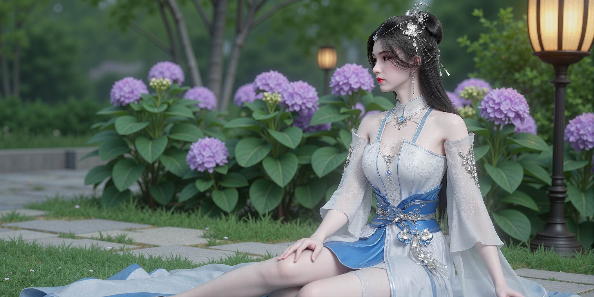 图片[26]-AI绘画 766 国漫女神[36P] – 速更版-美库