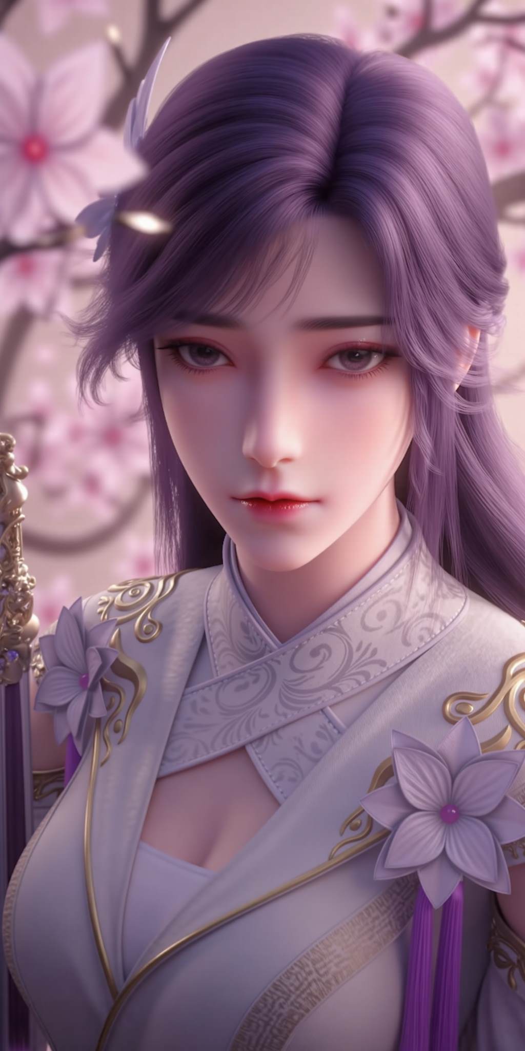 图片[19]-AI绘画 767 国漫女神[47P] – 速更版-美库