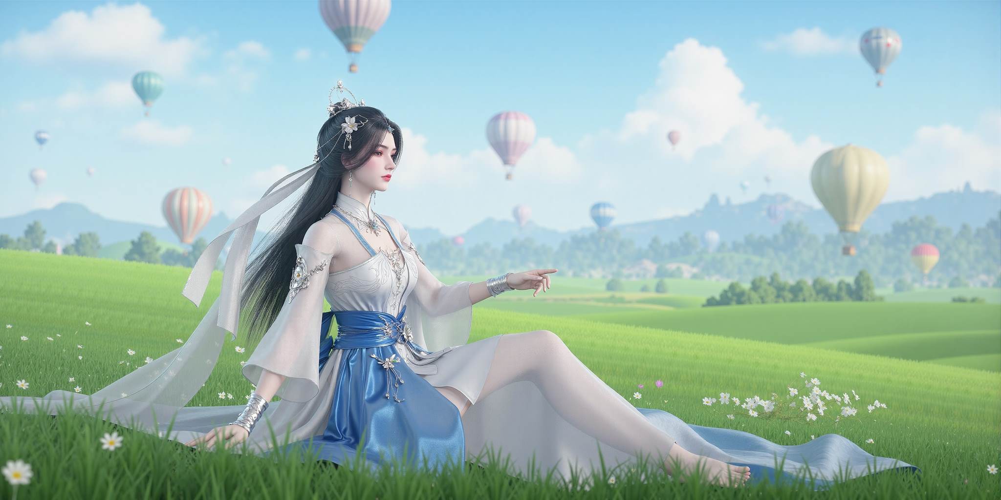 图片[27]-AI绘画 766 国漫女神[36P] – 速更版-美库