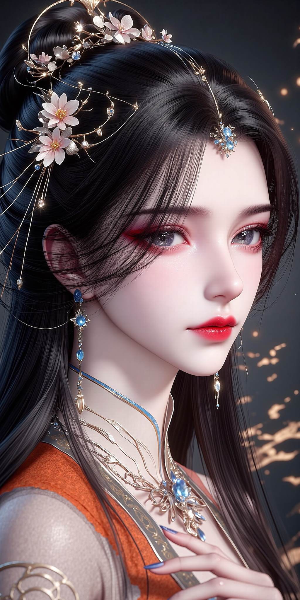 图片[20]-AI绘画 767 国漫女神[47P] – 速更版-美库