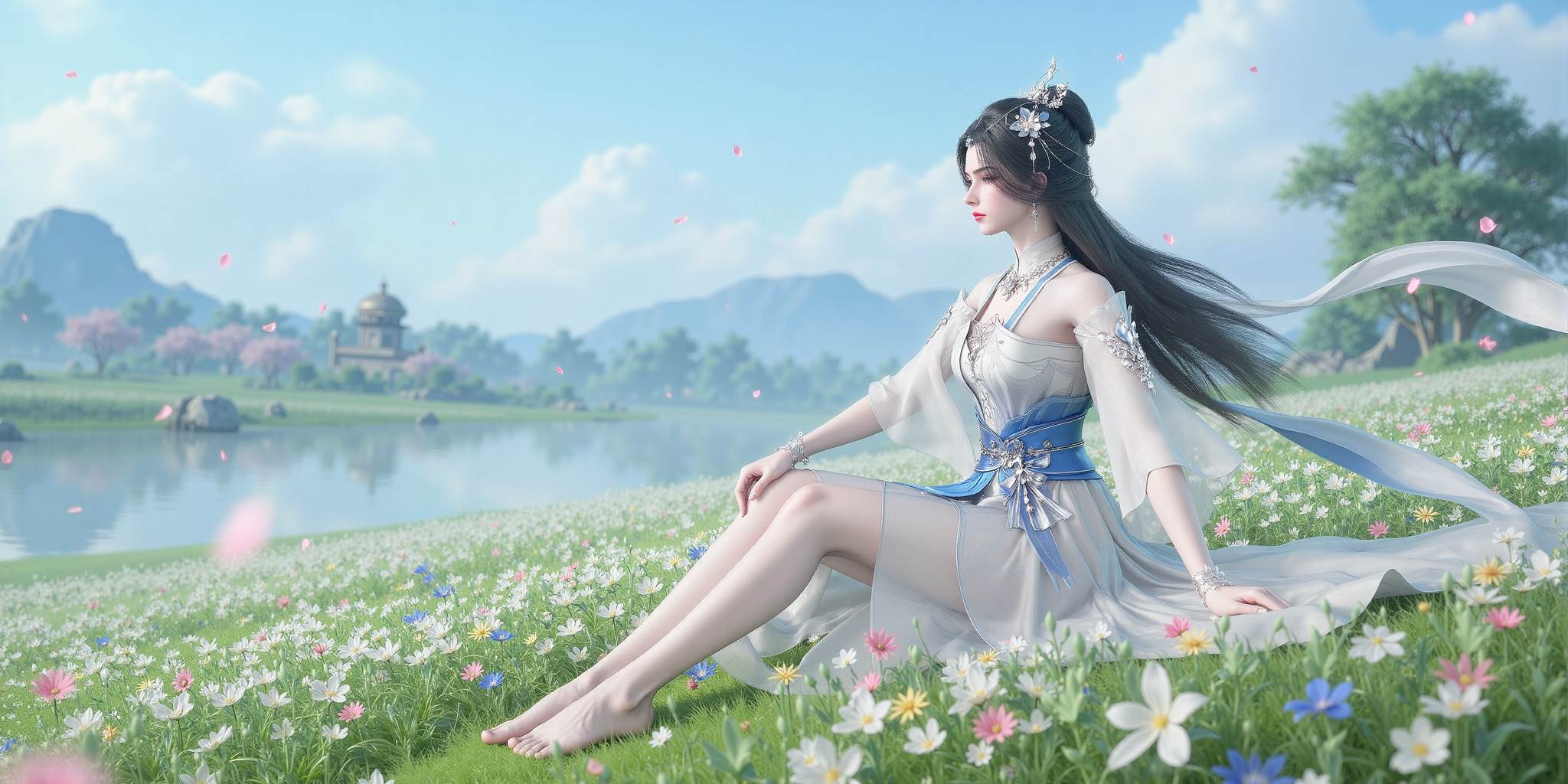 图片[28]-AI绘画 766 国漫女神[36P] – 速更版-美库