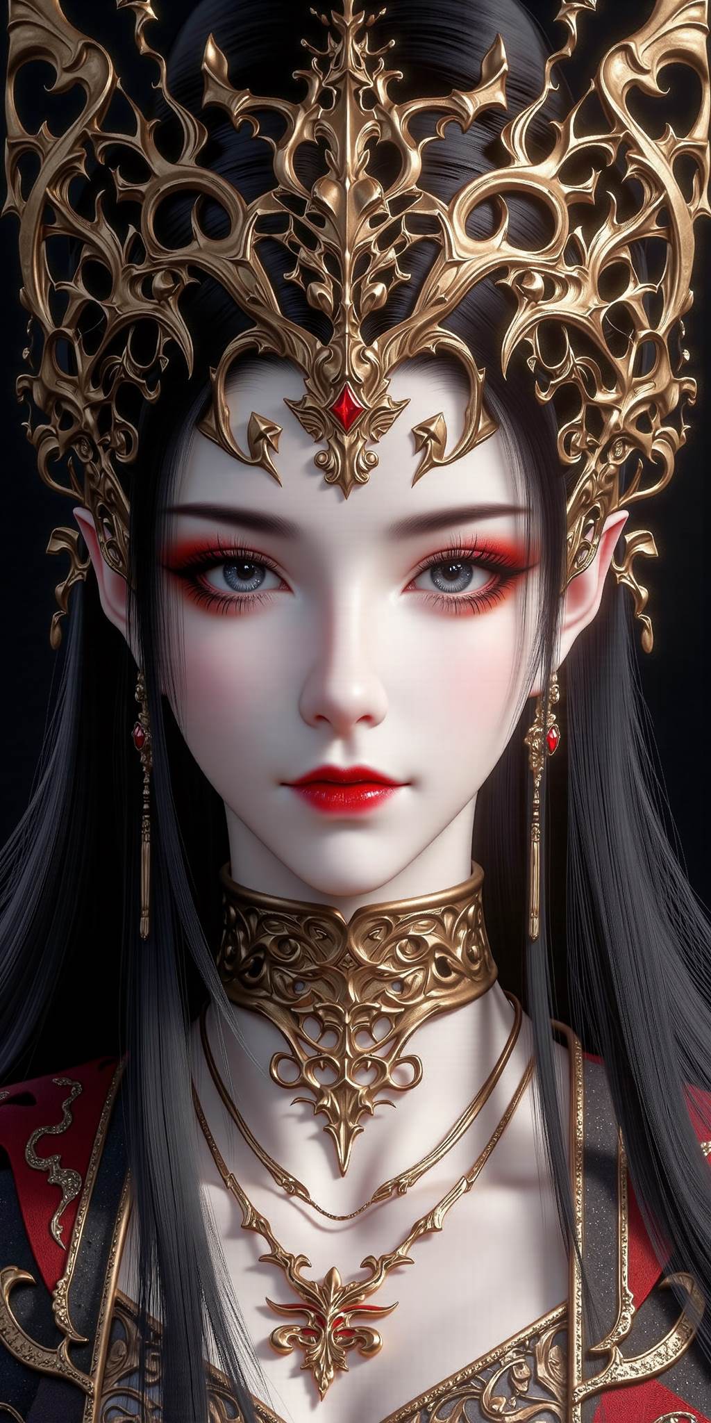 图片[24]-AI绘画 767 国漫女神[47P] – 速更版-美库