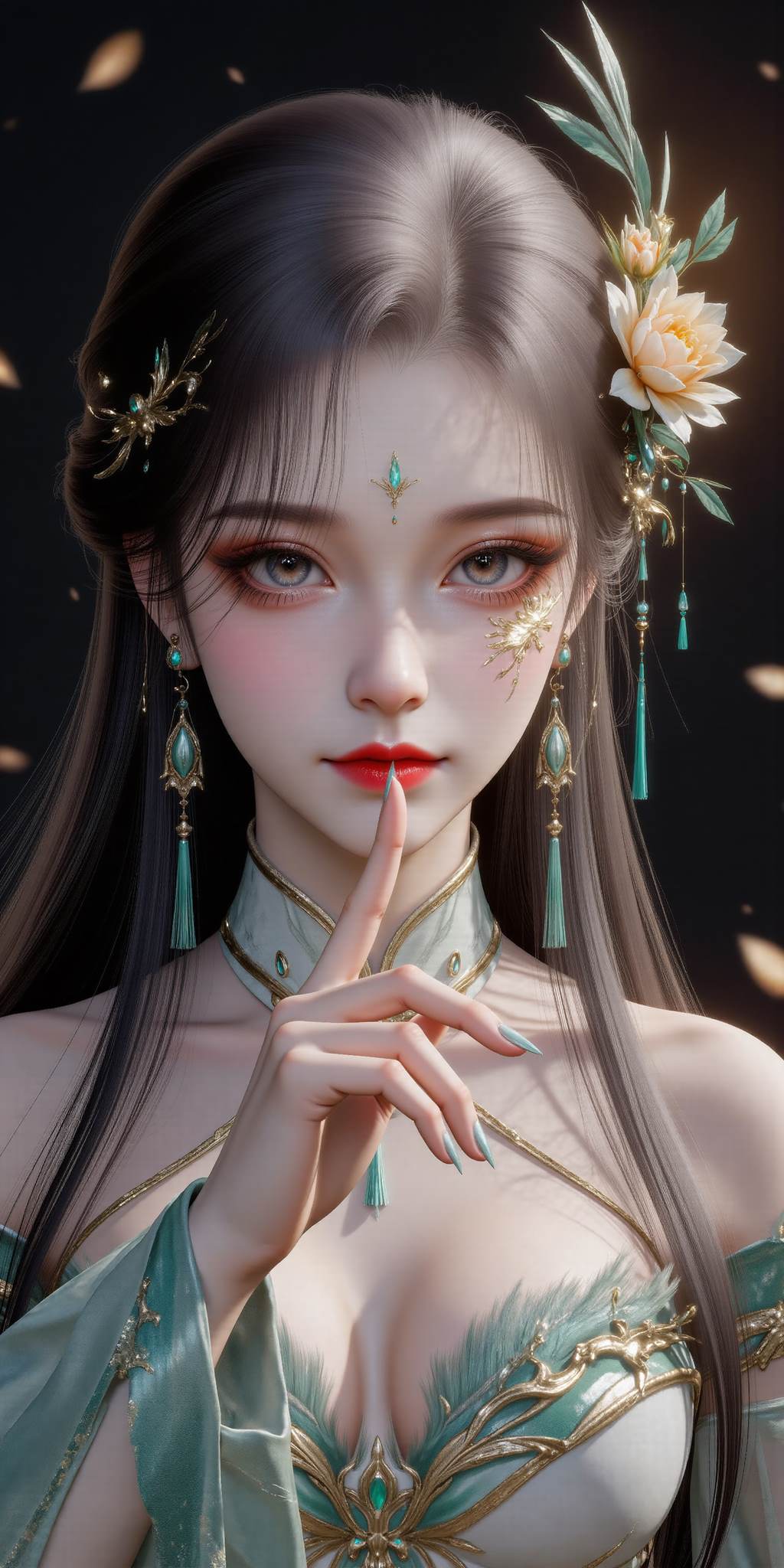 图片[26]-AI绘画 767 国漫女神[47P] – 速更版-美库