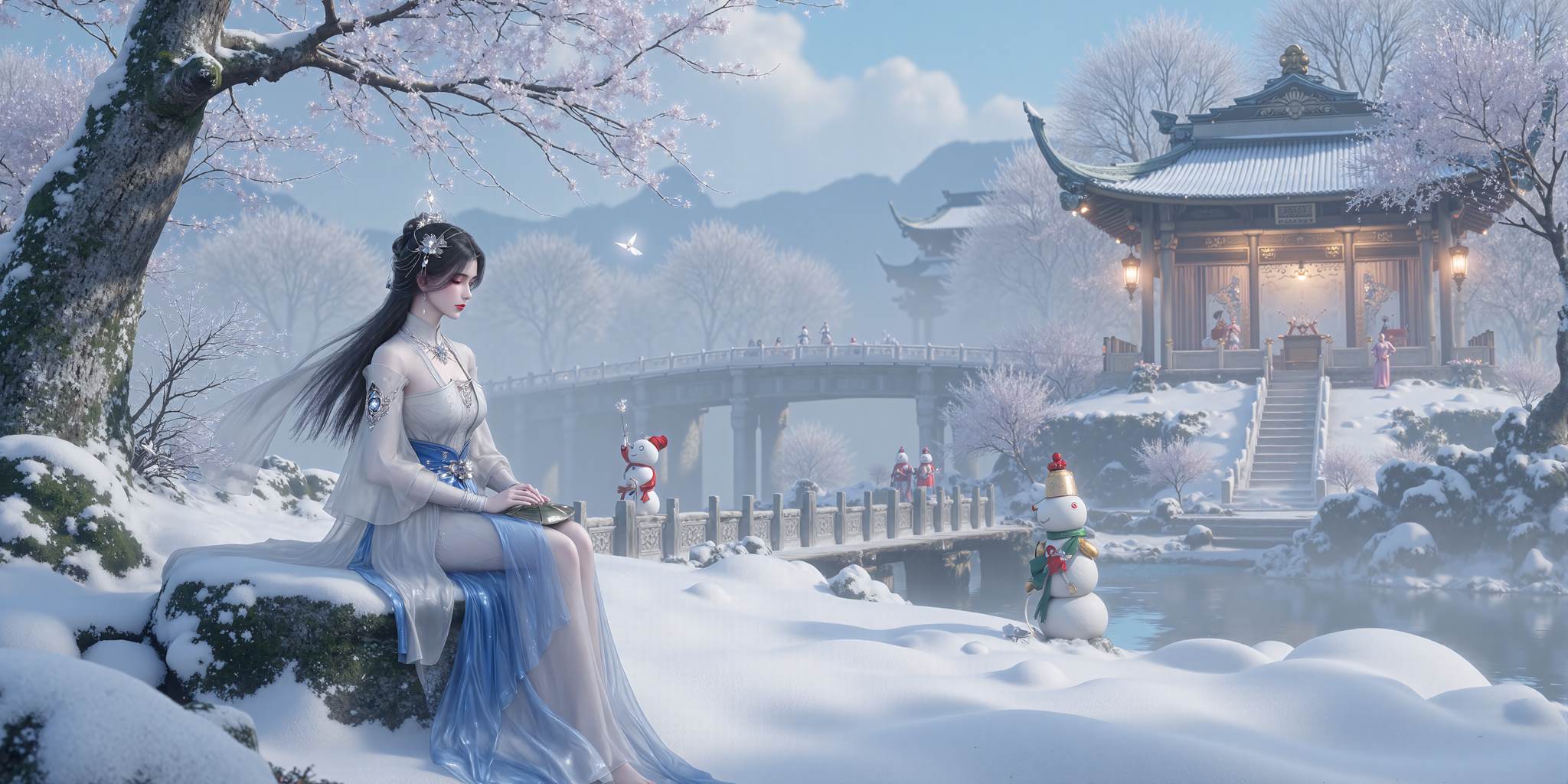 图片[34]-AI绘画 766 国漫女神[36P] – 速更版-美库