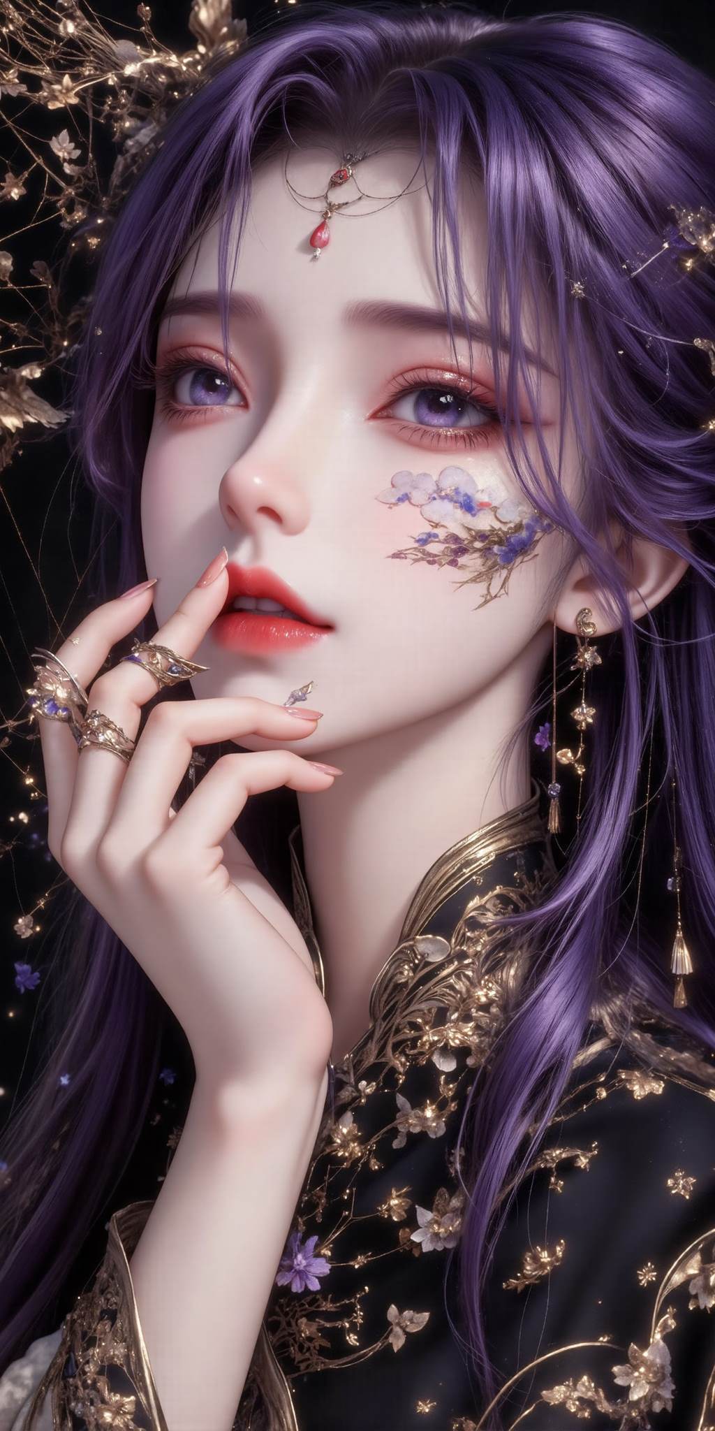 图片[28]-AI绘画 767 国漫女神[47P] – 速更版-美库